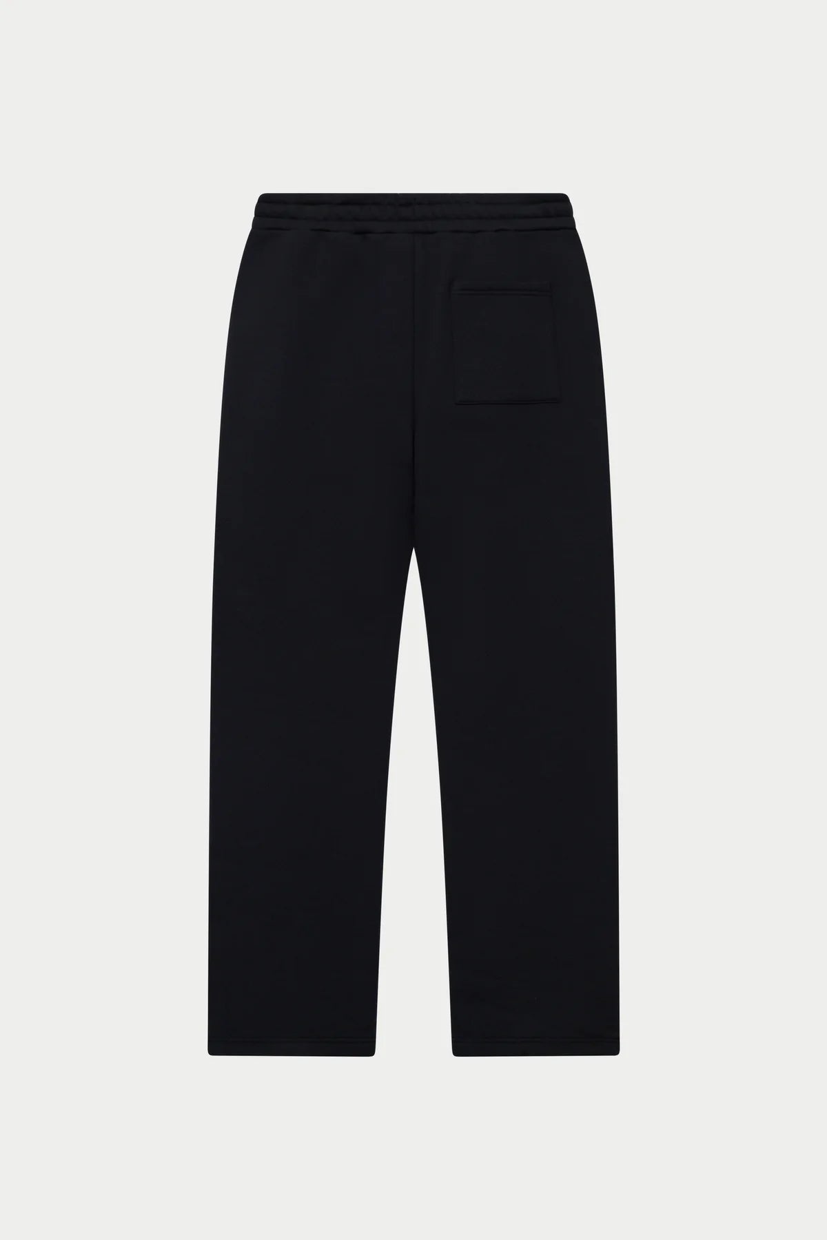 THE COUTURE CLUB HEAVYWEIGHT MONOGRAM APPLIQUE EMBLEM JOGGER - BLACK