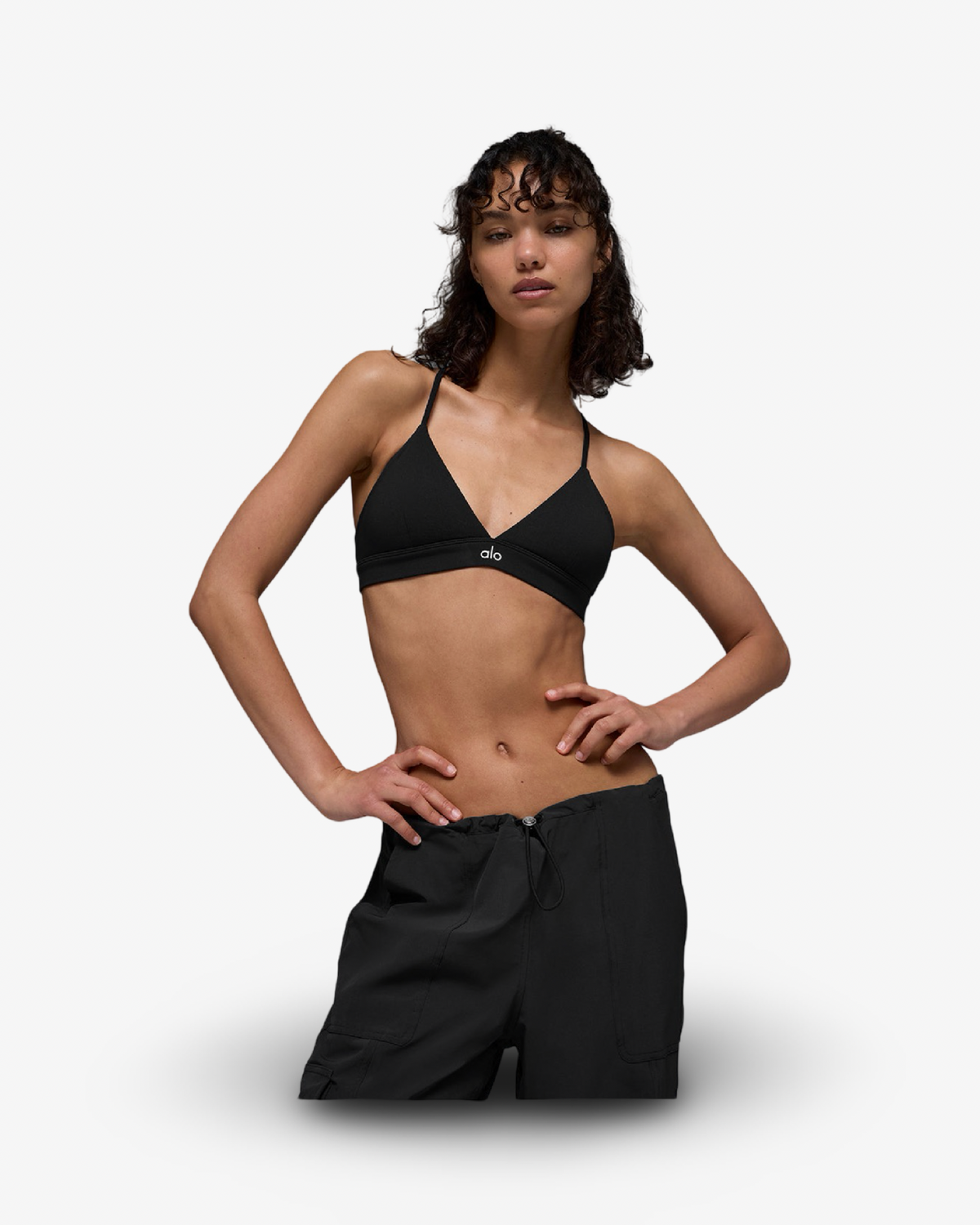 ALO SPLENDOUR BRA IN BLACK