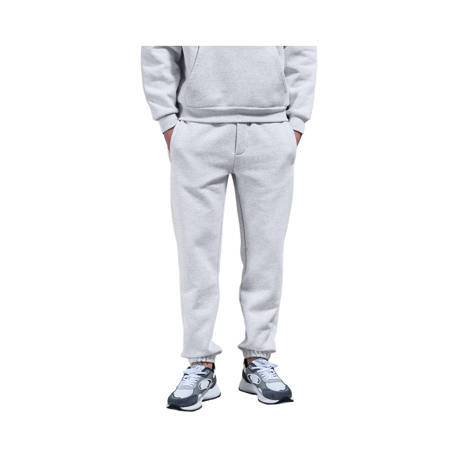 ARNE RELAXED FIT JOGGER MARL GREY