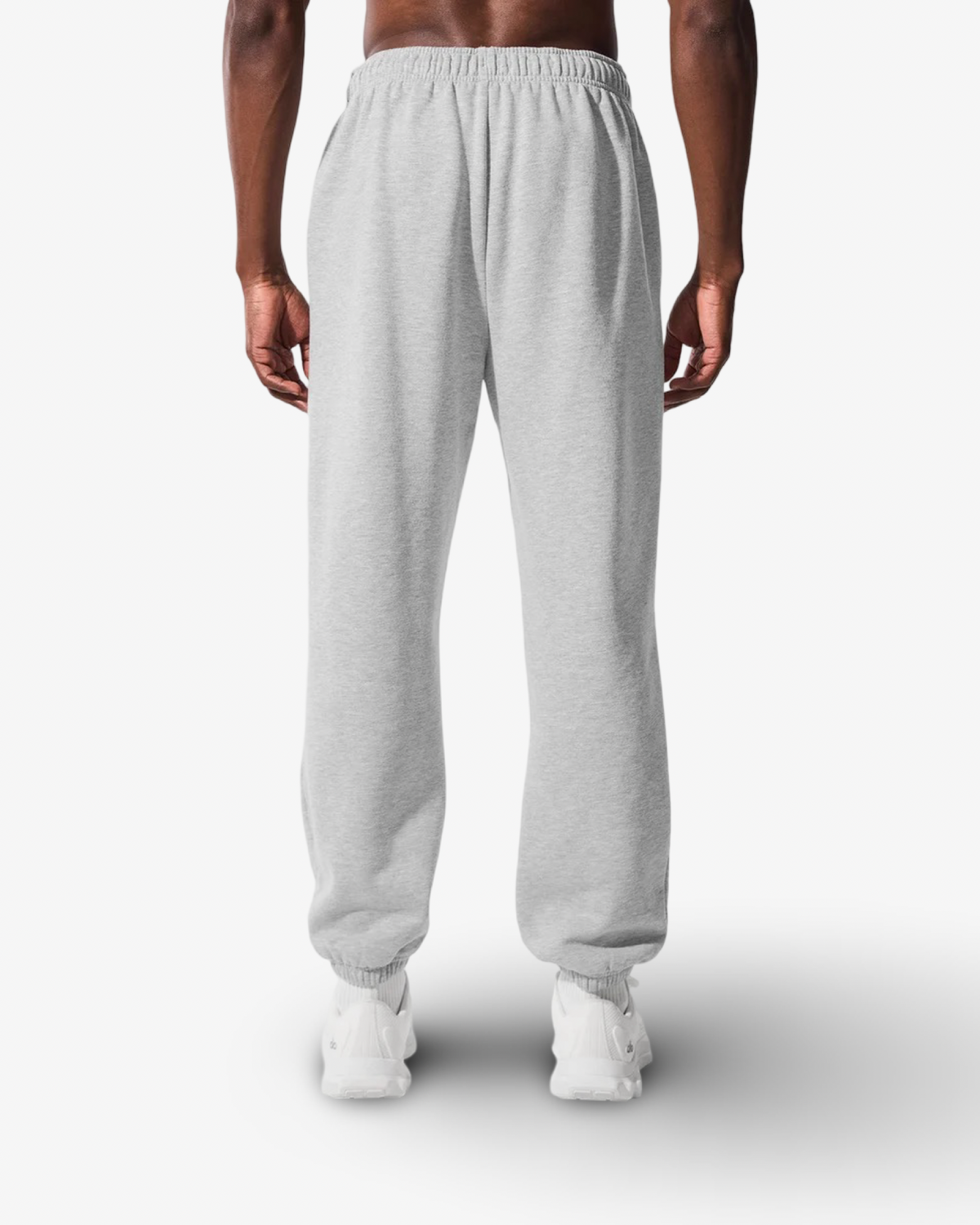 ALO ACCOLADE GREY HOODIE & CUFFED JOGGER TRACKSUIT