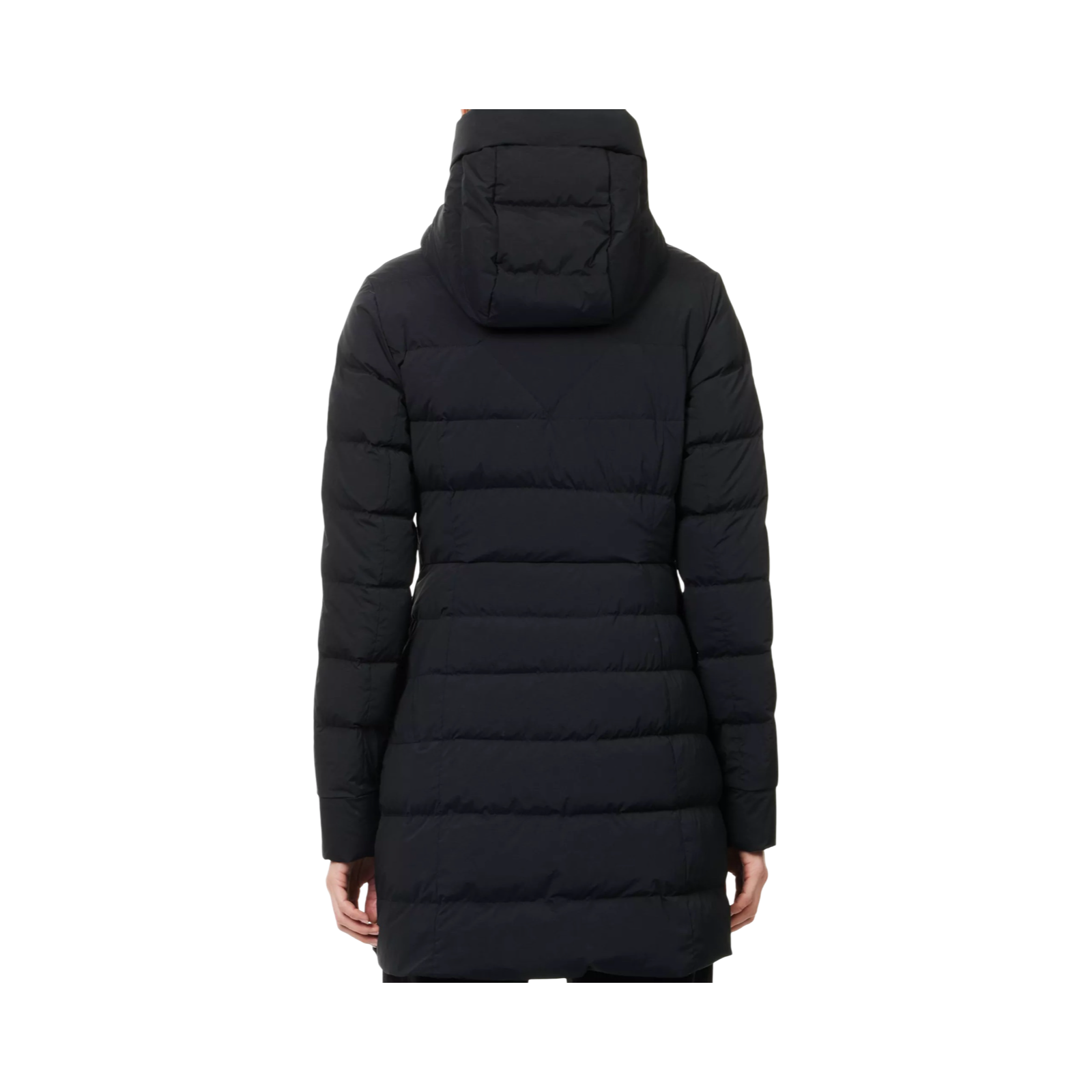 CANADA GOOSE CLAIR NYLON-DOWN COAT
