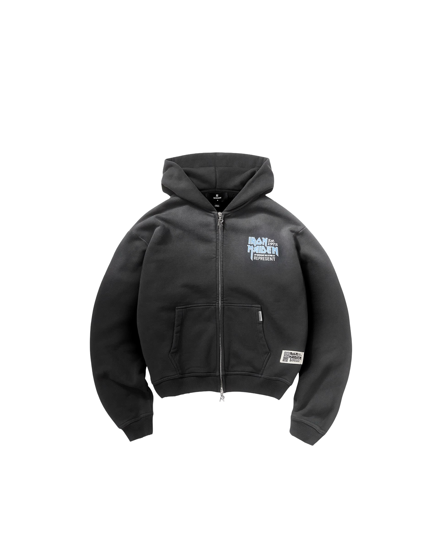 REPRESENT X IRON MAIDEN ANNIVERSARY ZIP HOODIE