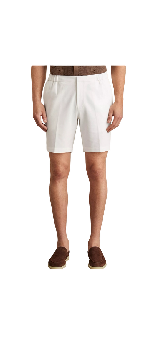 REISS DECK SHORTS WHITE