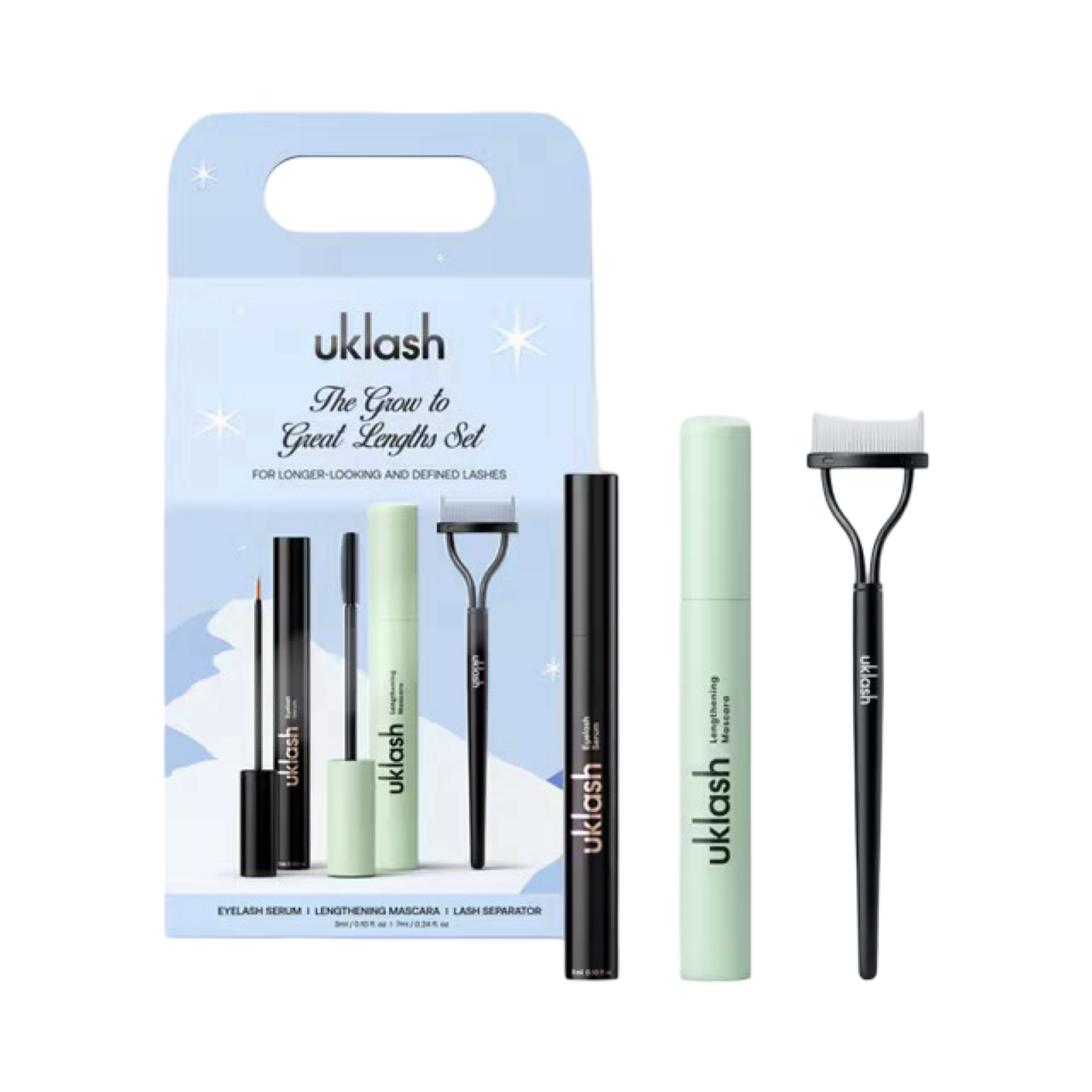 UKLASH THE GROW TO GREAT LENGTHS MAKEUP GIFT SET