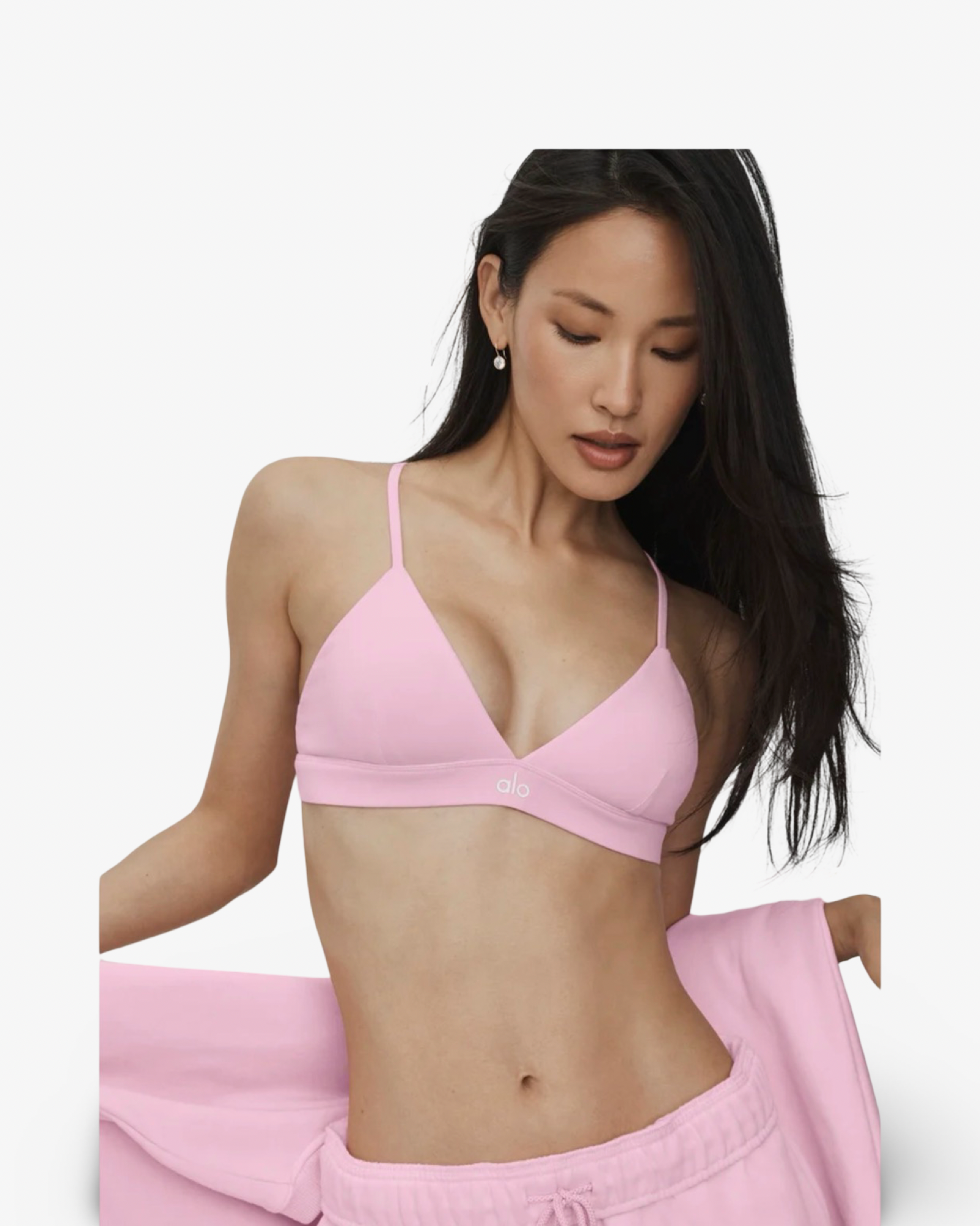 ALO SPLENDOR BRA MARSHMALLOW PINK
