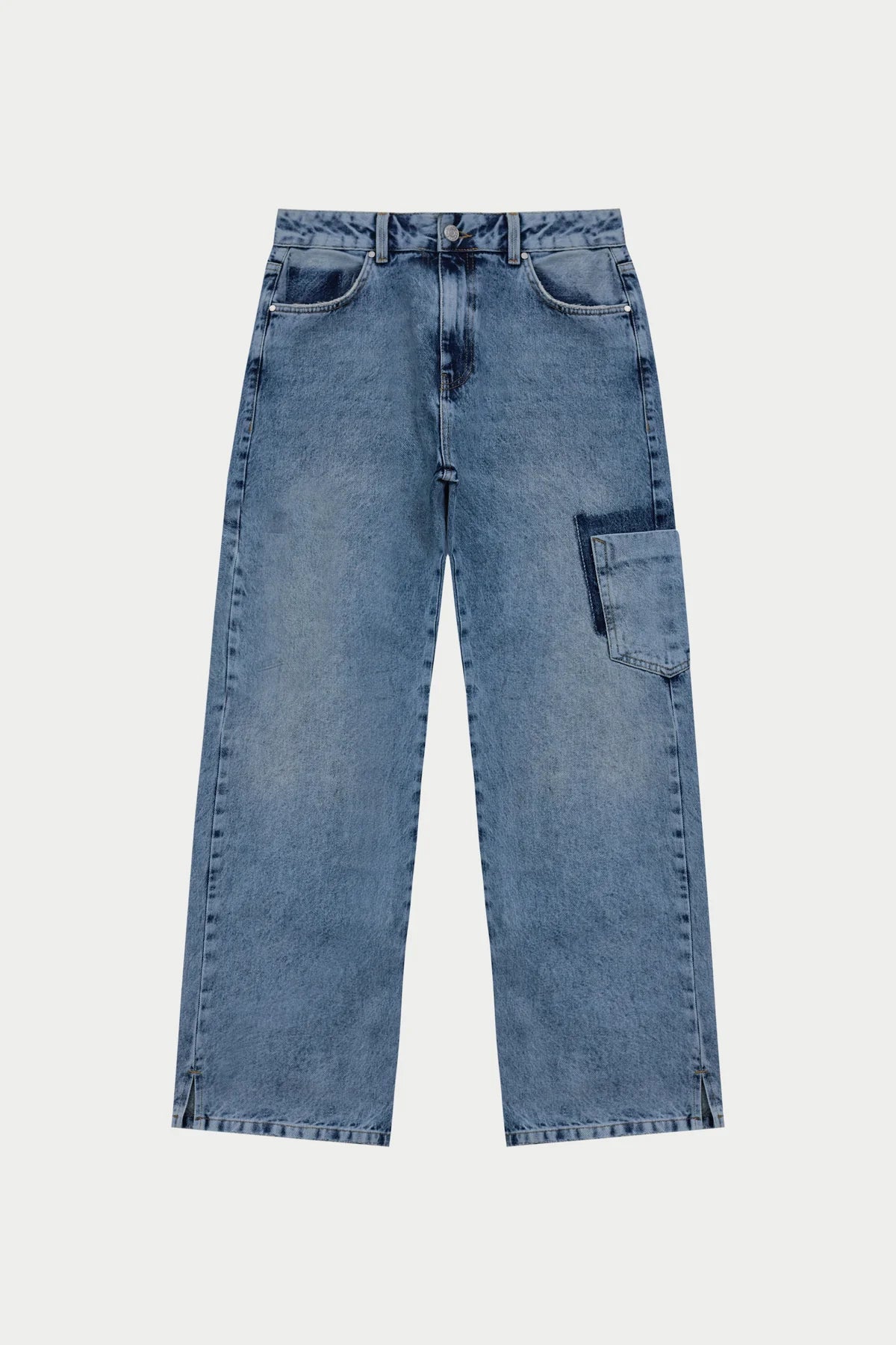 THE COUTURE CLUB MULTI POCKET WASHED JEAN