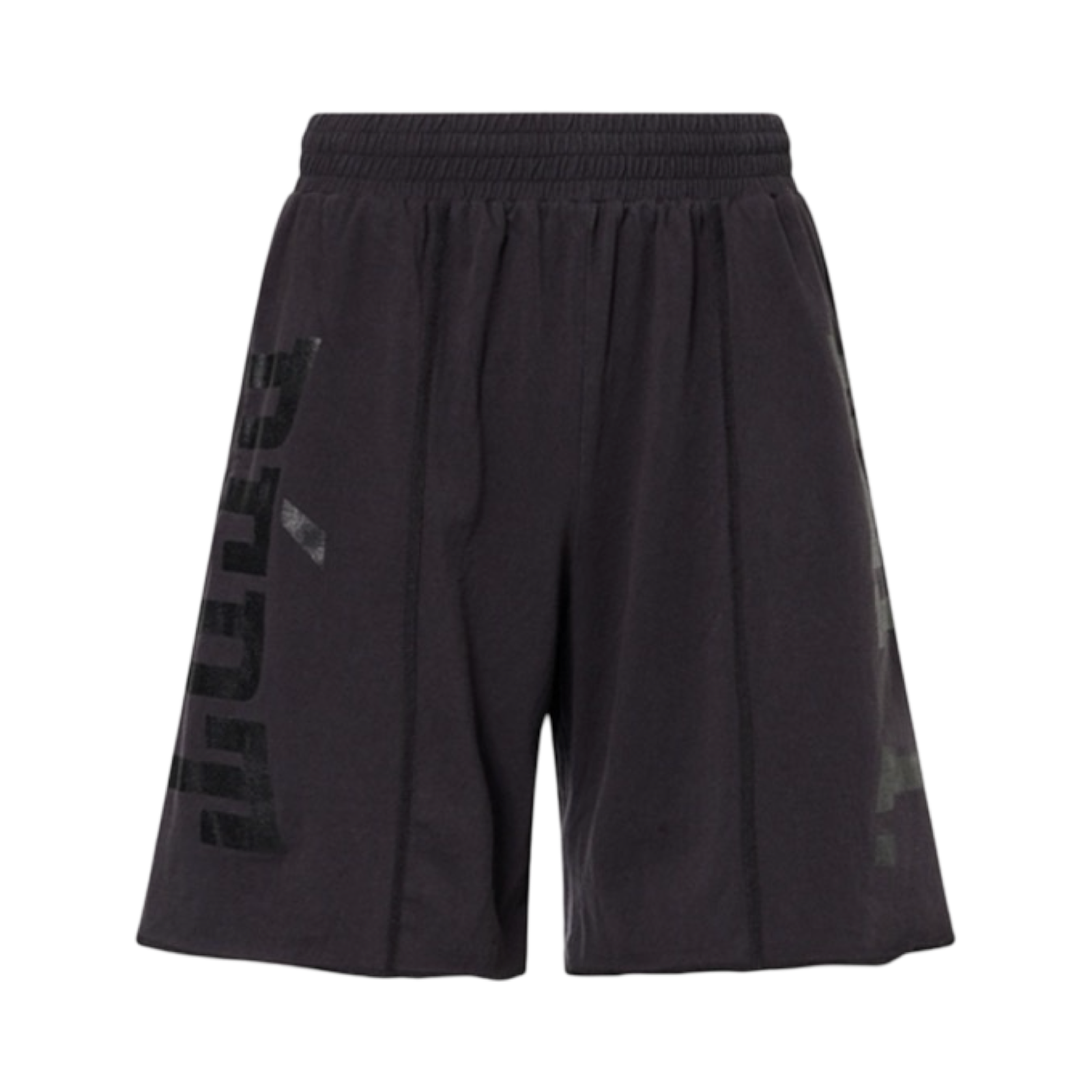 GALLERY DEPT FITNESS LOGO-PRINT COTTON SHORTS
