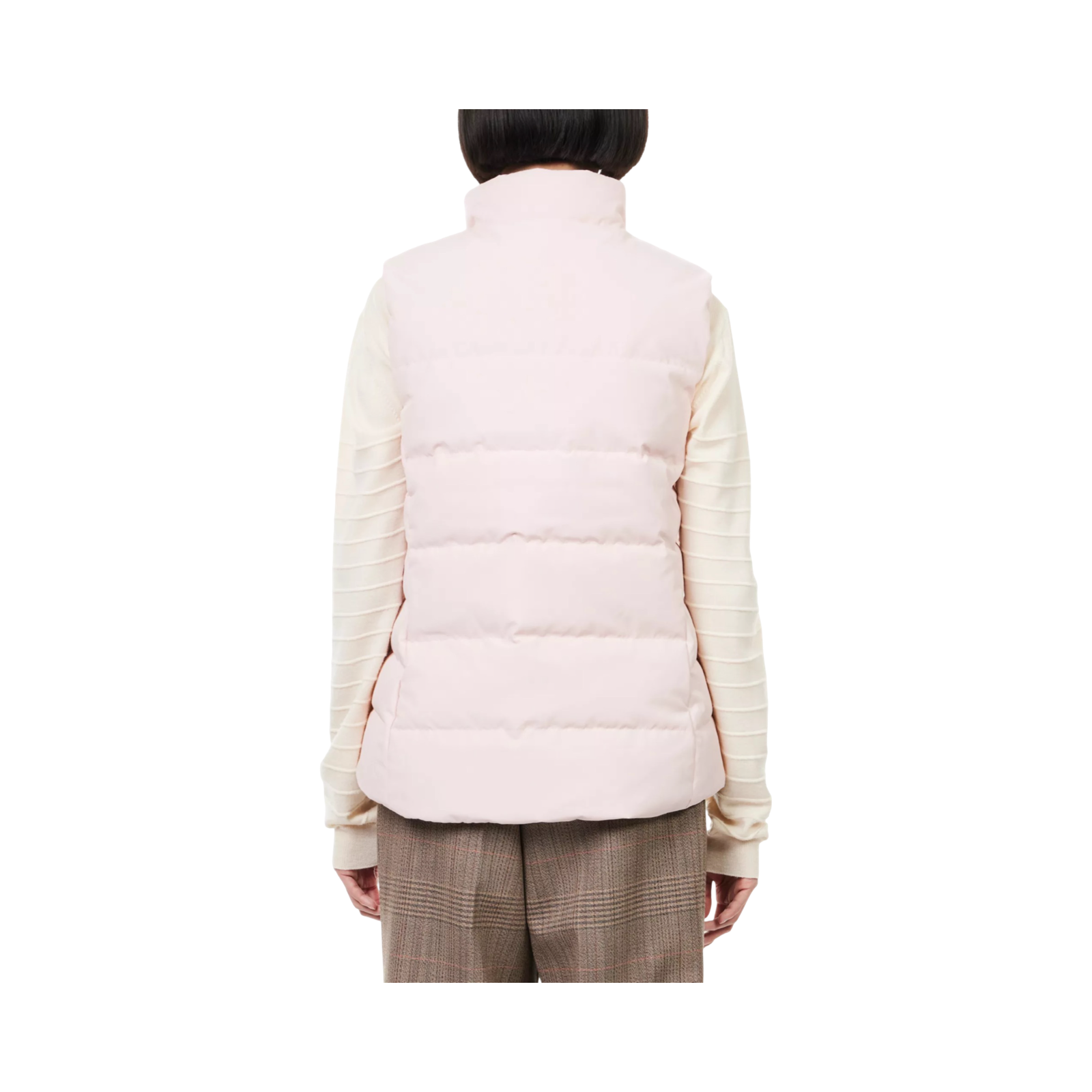 CANADA GOOSE FREESTYLE WOVEN-DOWN GILET VINTAGE ROSE