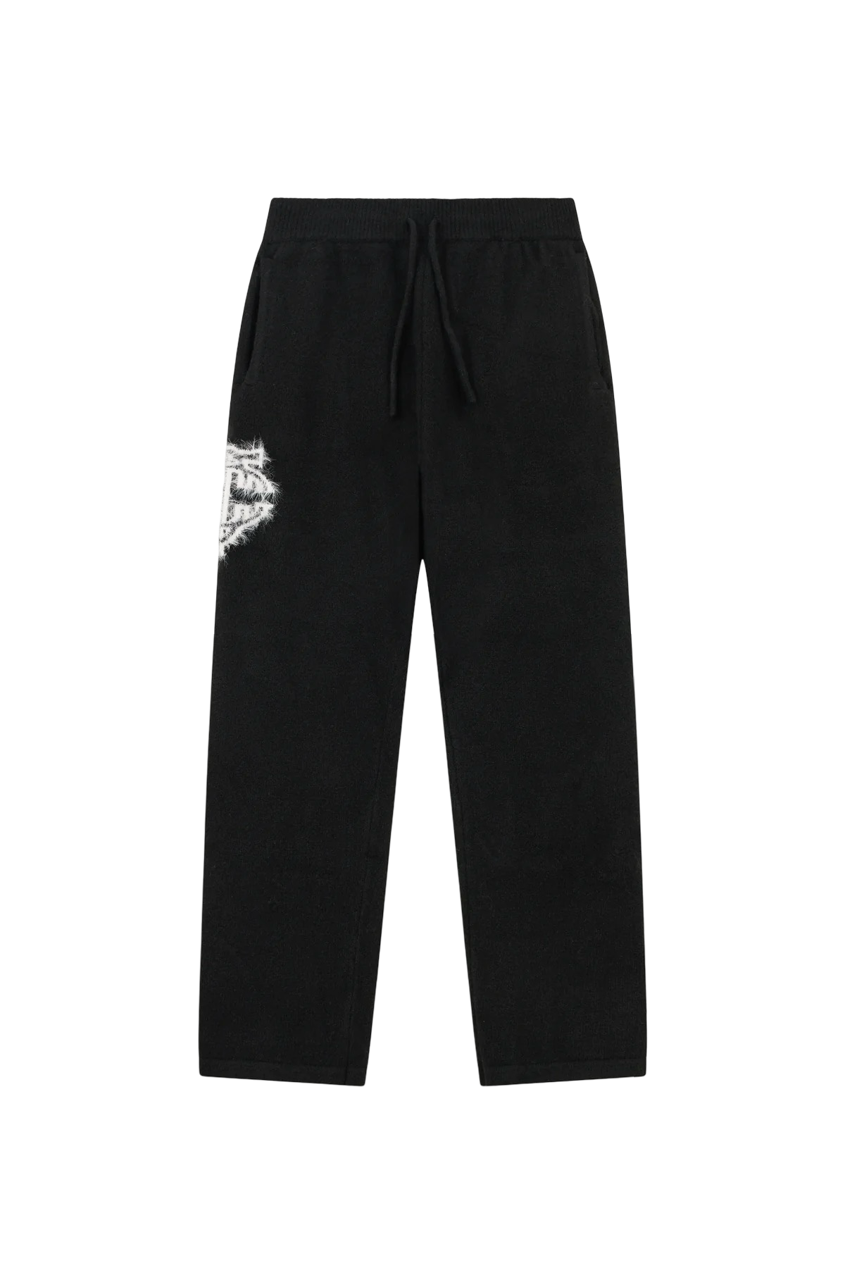 THE COUTURE CLUB MONOGRAM FLUFFY KNIT PANT