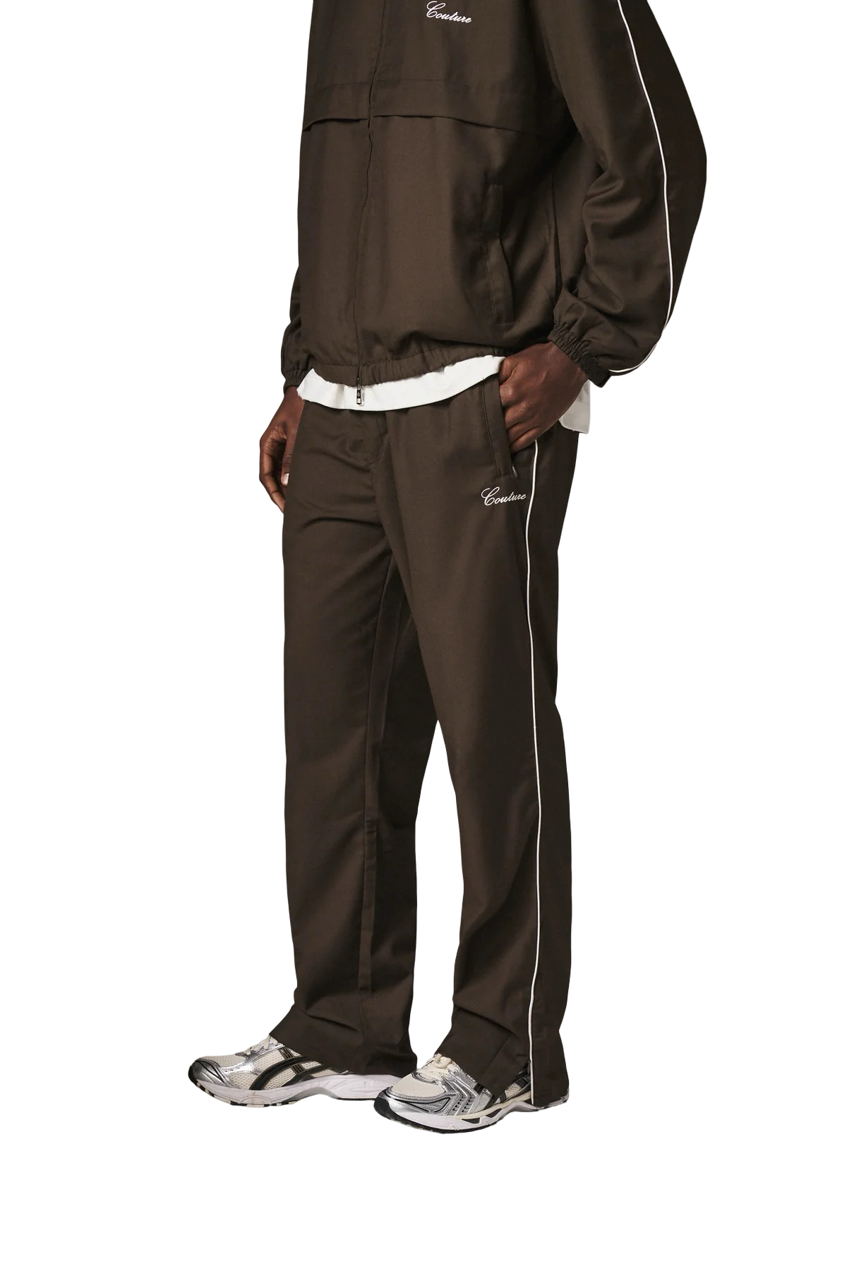 THE COUTURE CLUB SMART PIPED JOGGER
