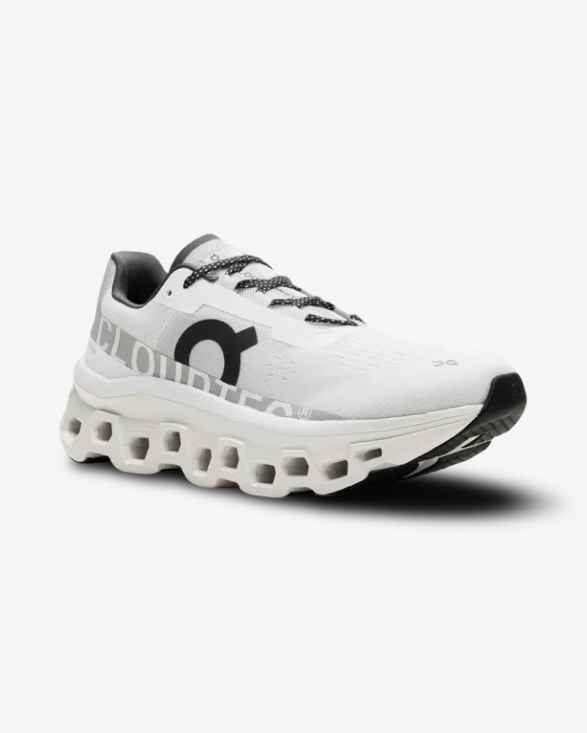 on cloudmonster 1 all white white