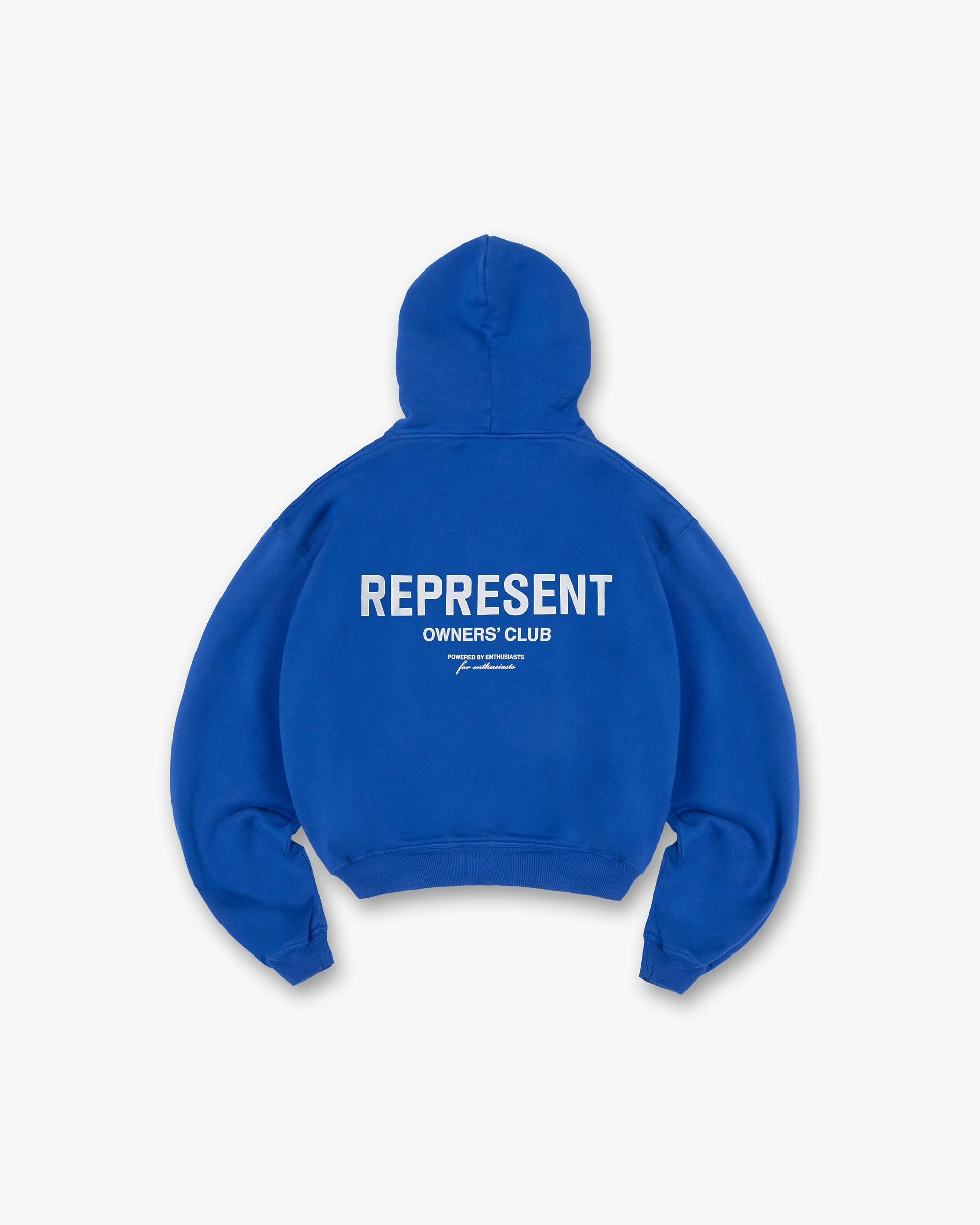 REPRESENT OWNERS CLUB HOODIE - COBALT BLUE