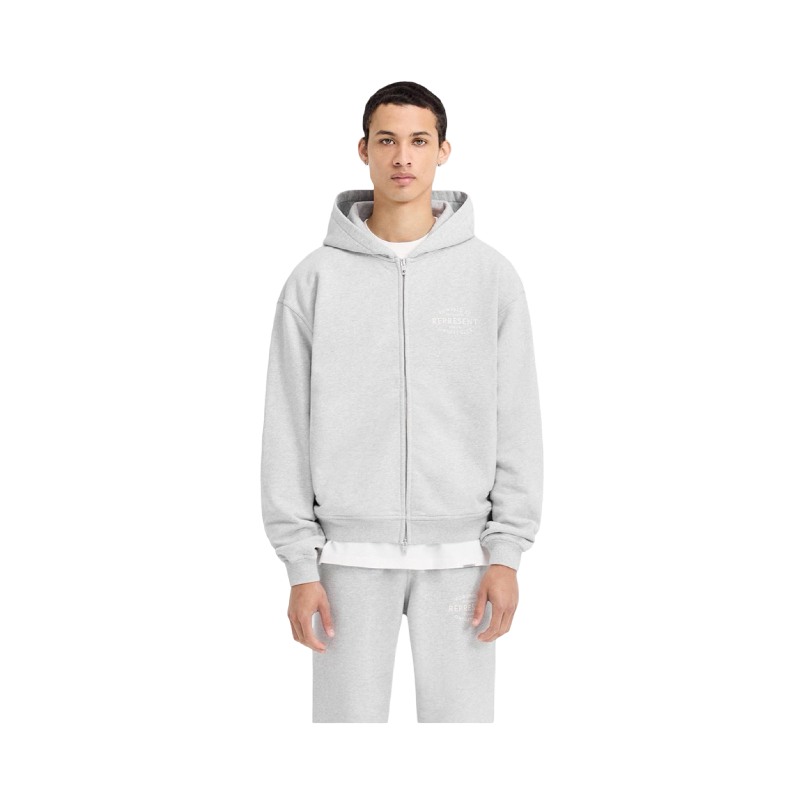 REPRESENT STAMP ZIP HOODIE
