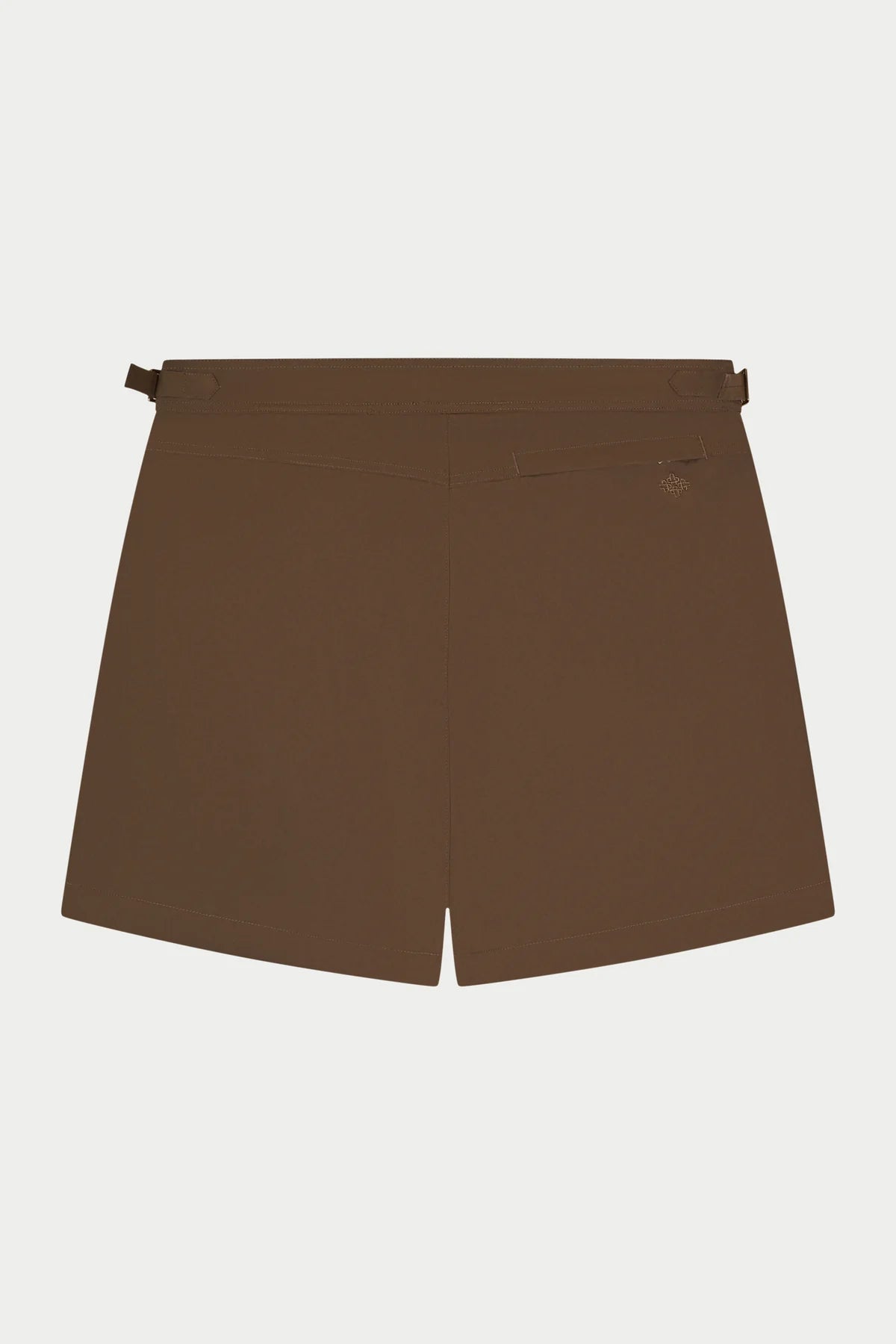 THE COUTURE CLUB SMART SWIM SHORT - BROWN