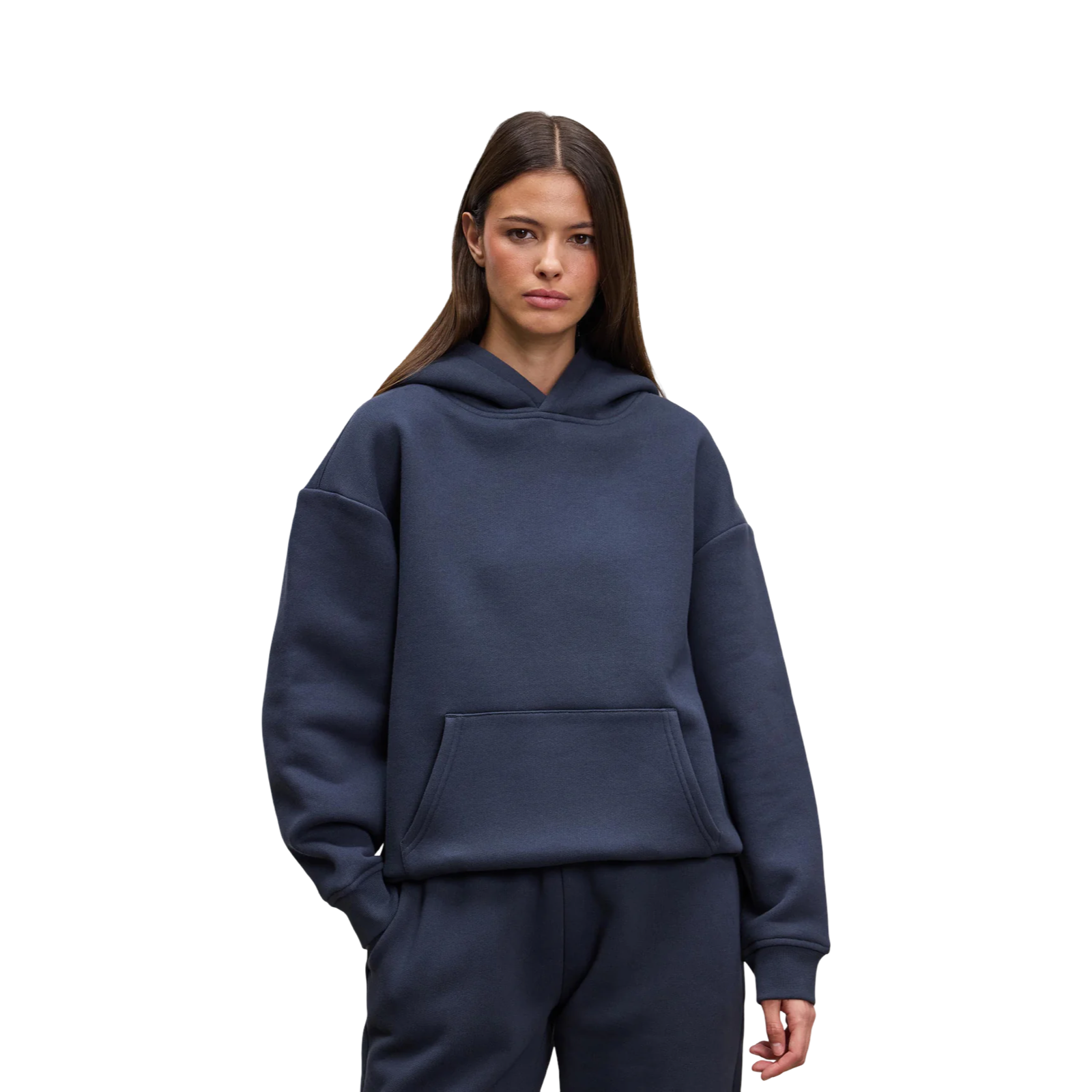 ARNE RELAXED HOODIE NAVY