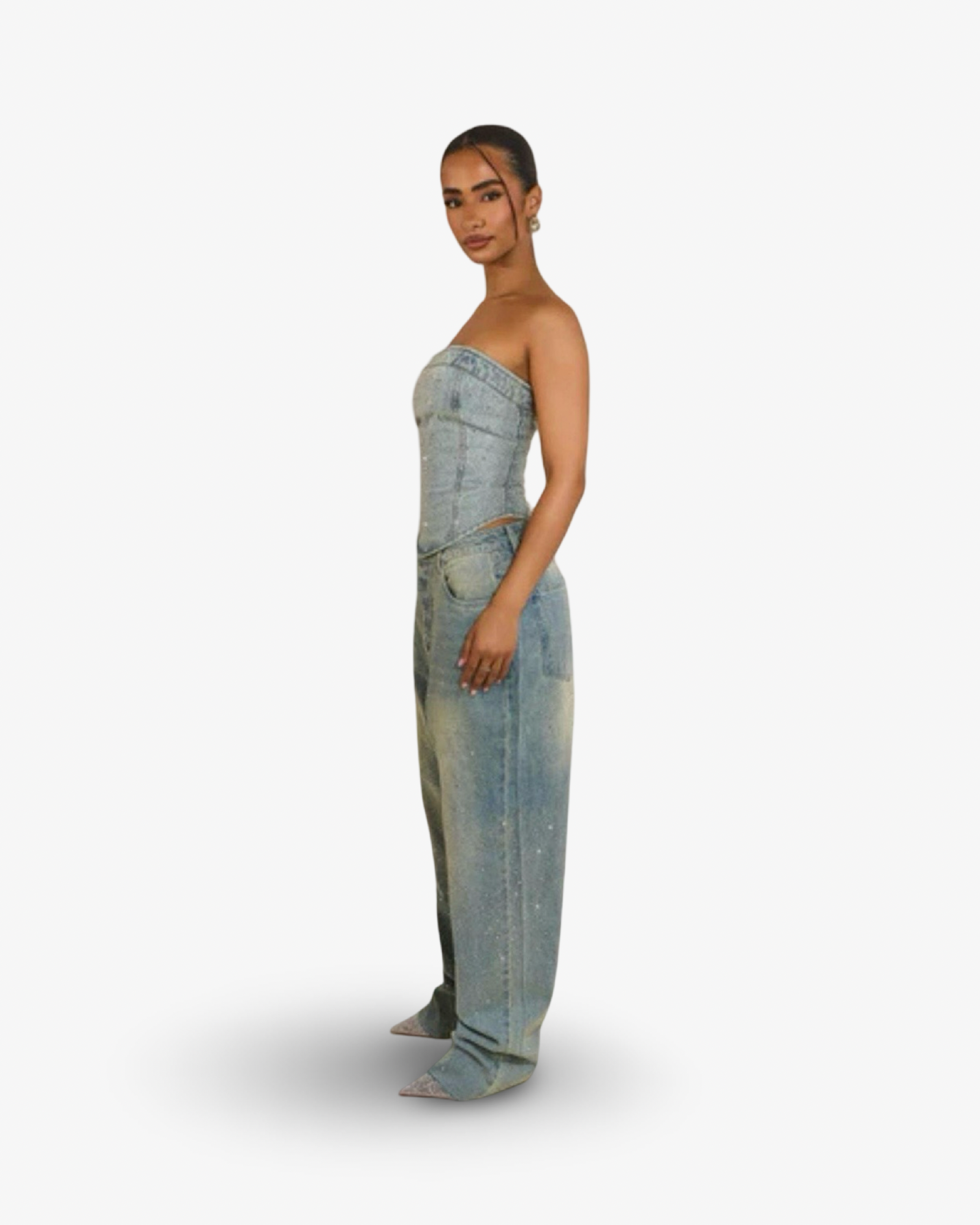 MARS THE LABEL KAI STRAIGHT LEG JEAN - DENIM