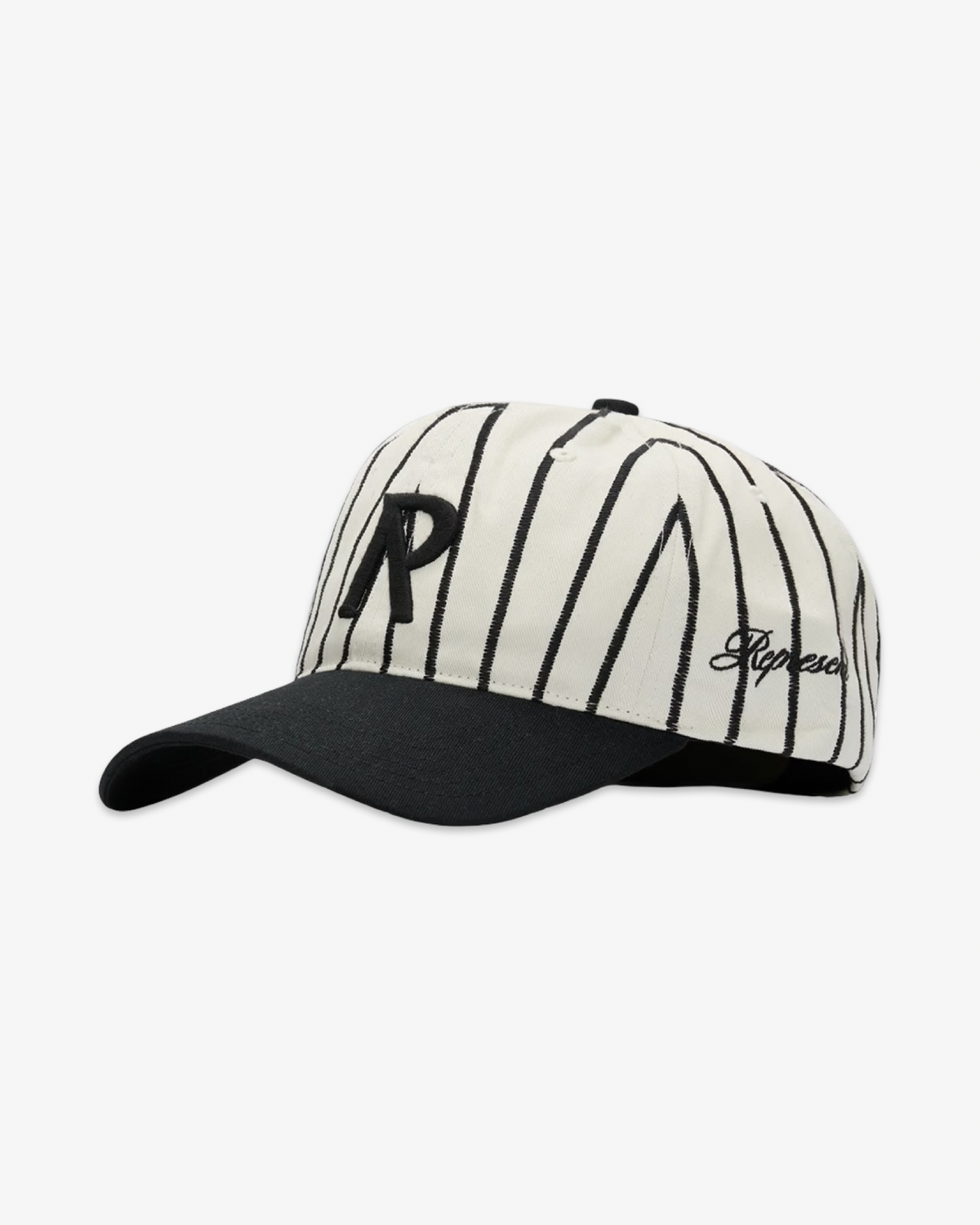 REPRESENT INITIAL STRIPE CAP