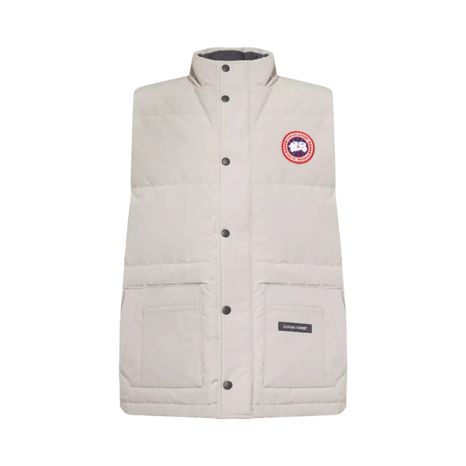 CANADA GOOSE FREESTYLE PADDED SLIM-FIT SHELL-DOWN GILET LIMESTONE