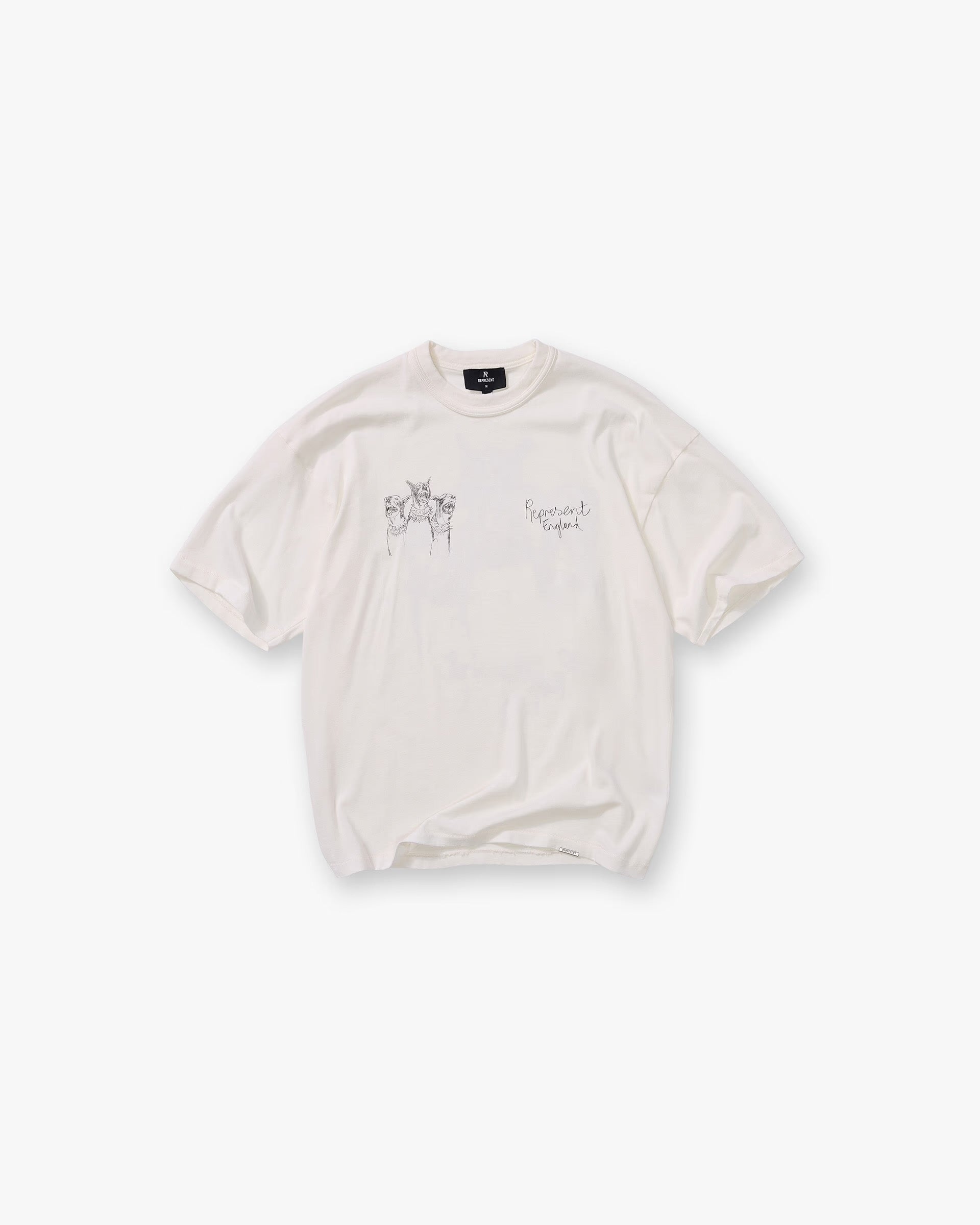 REPRESENT HAND DRAWN THOROUGHBRED T-SHIRT