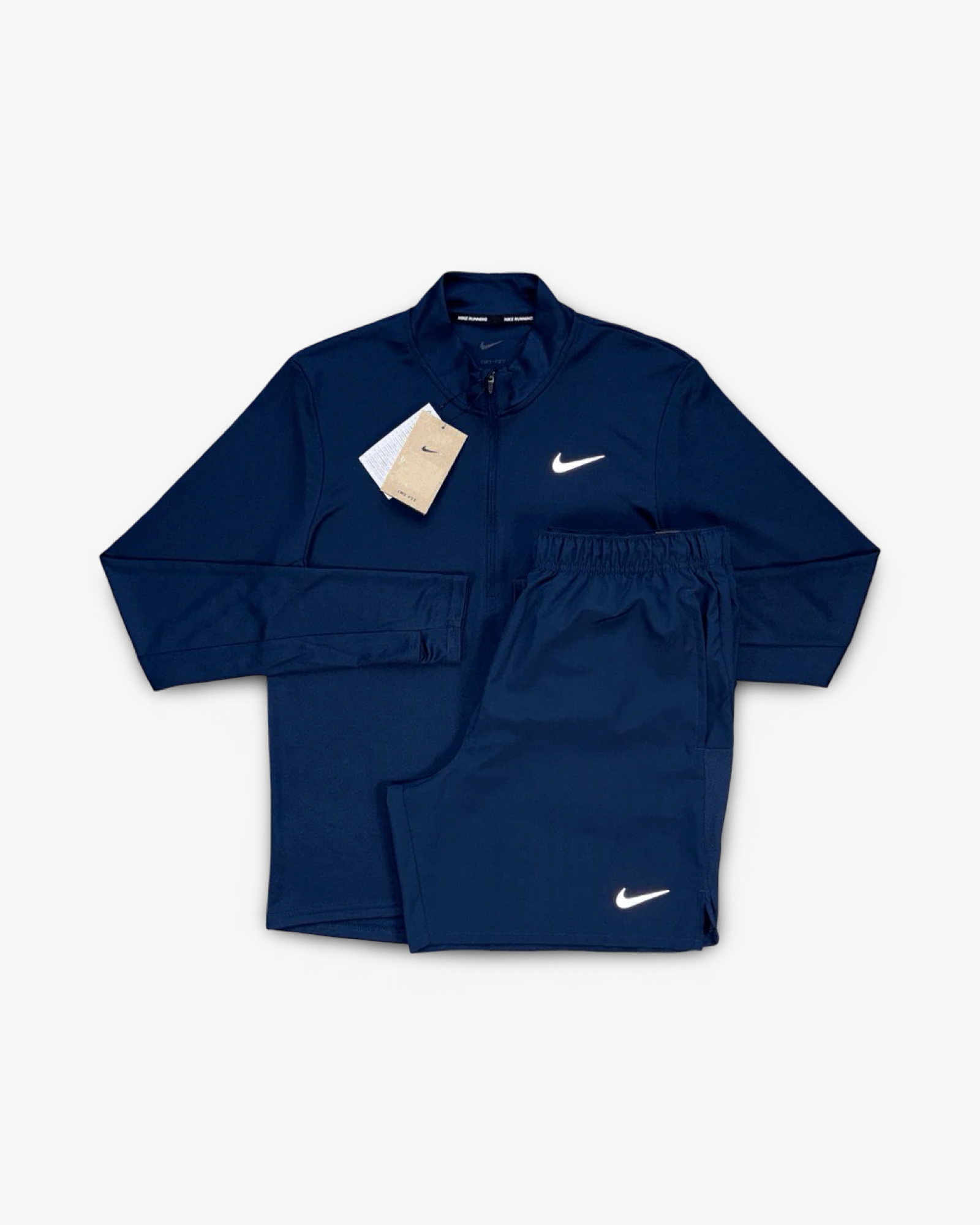 NIKE 1/4 ZIP PACER SHORTS SET
'MIDNIGHT'