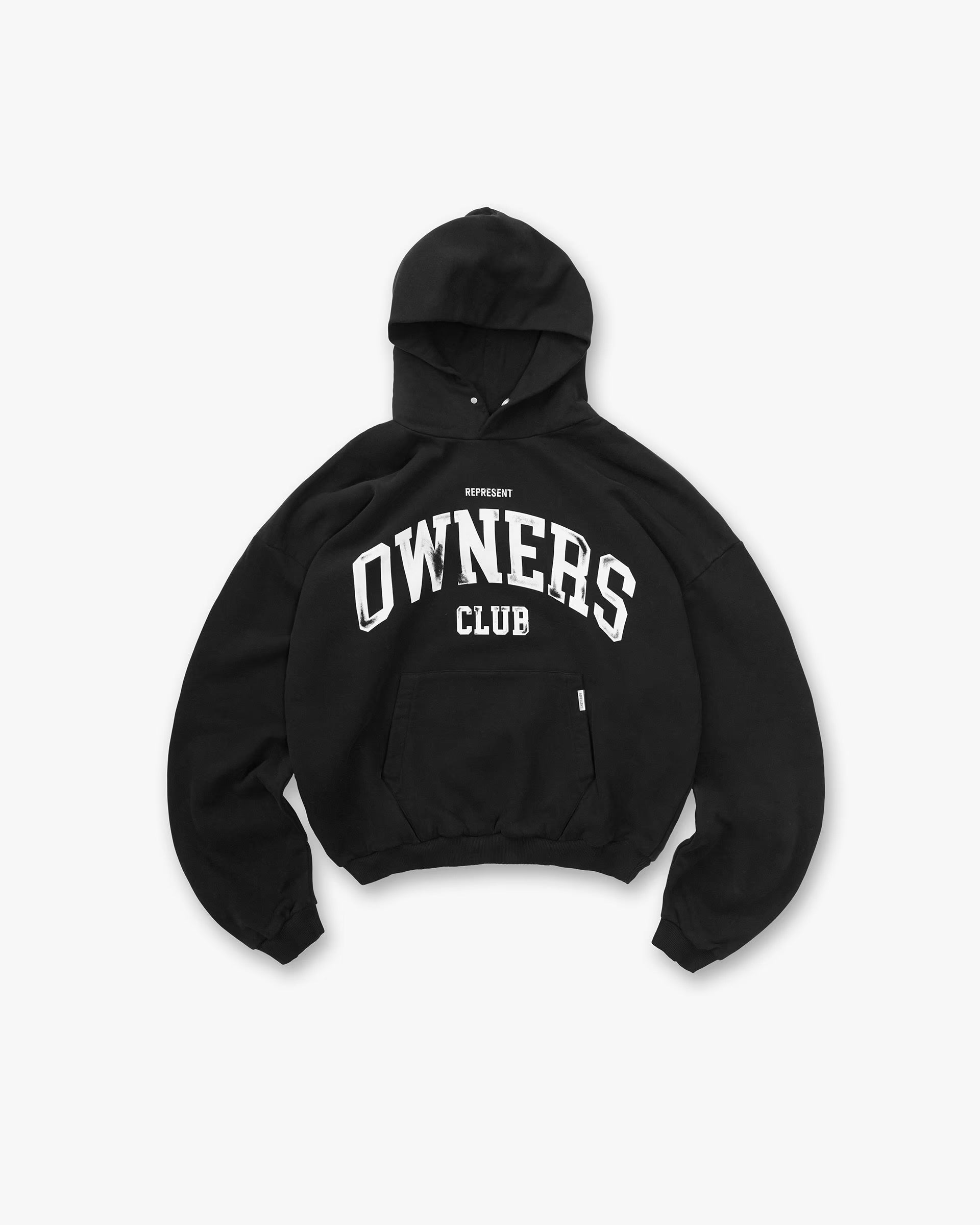 REPRESENT OWNERS CLUB HOODIE - JET BLACK
