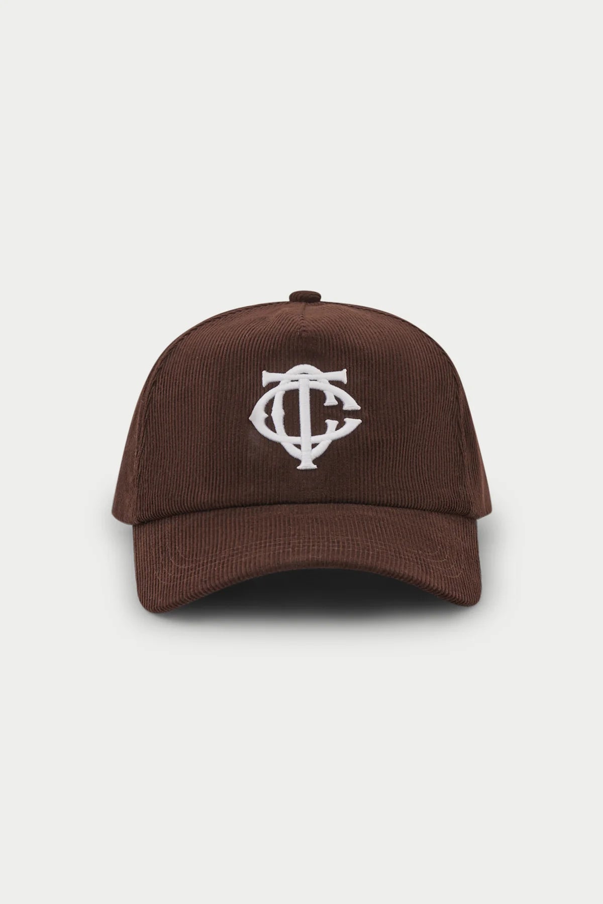 THE COUTURE CLUB MONOGRAM CORD CAP - BROWN