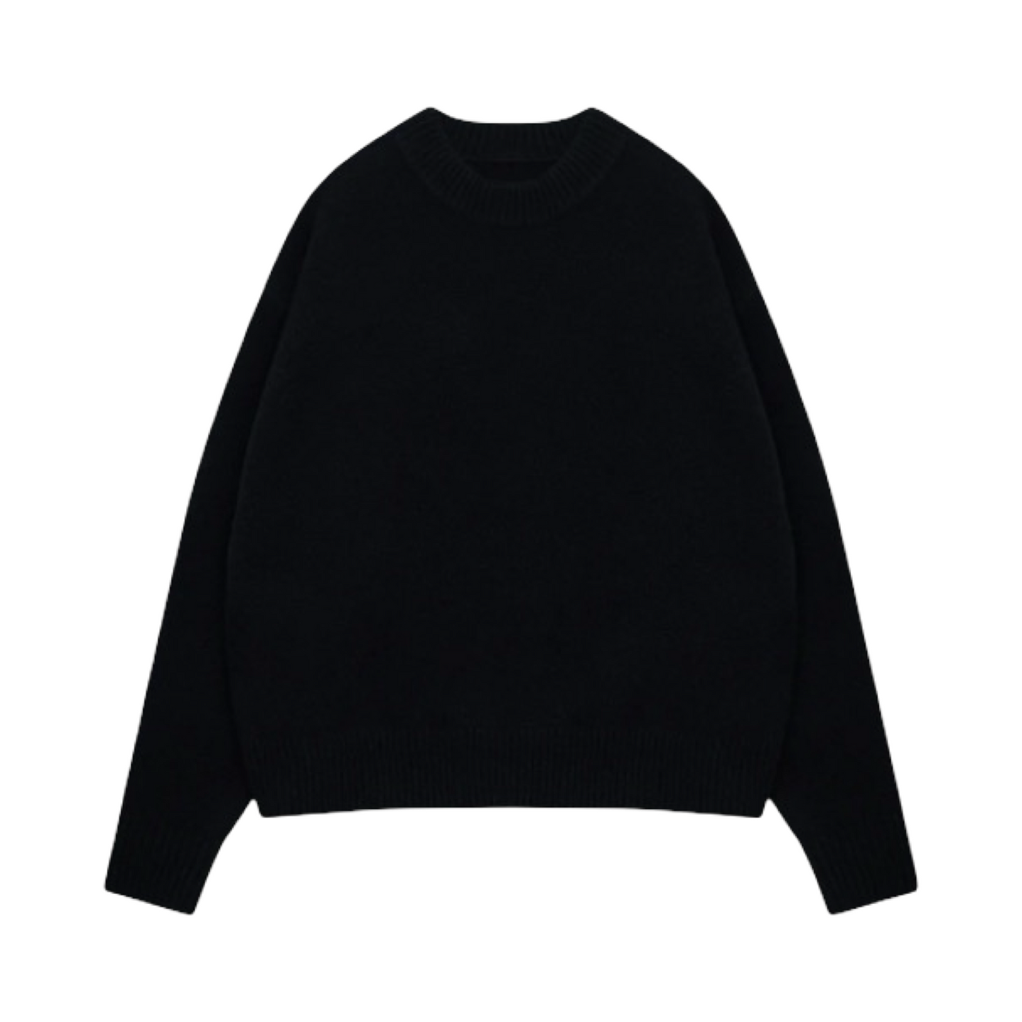 COUTURE CLUB BRUSHED KNIT JUMPER BLACK