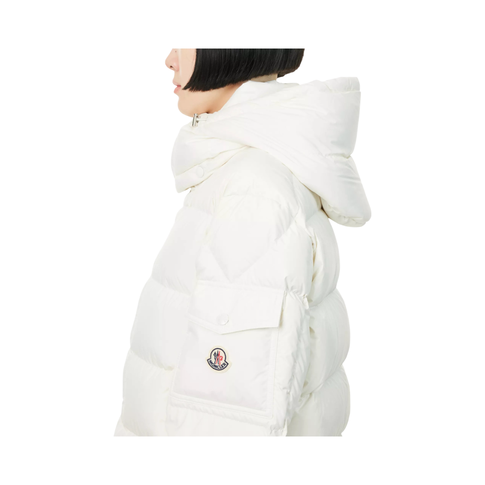 MONCLER MAYA HOODED SHELL-DOWN JACKET