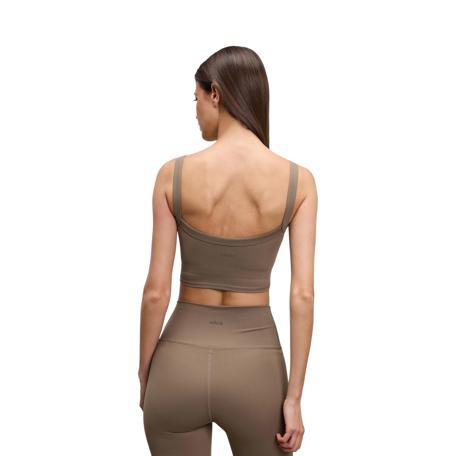 ARNE ACTIVE SPORTS BRA TAUPE