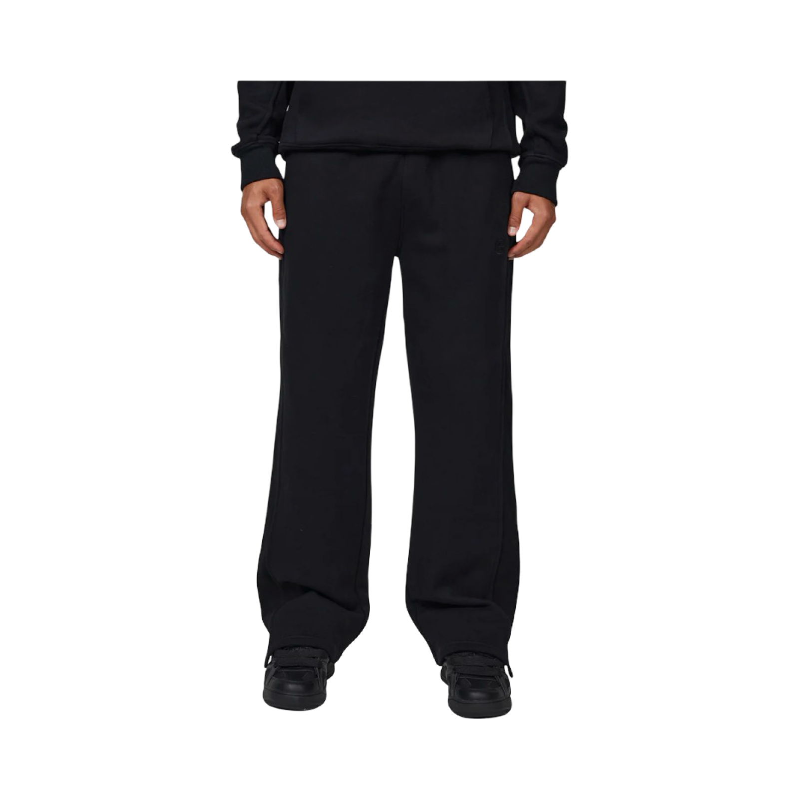 GFN MONOGRAM BLACK SWEATPANTS