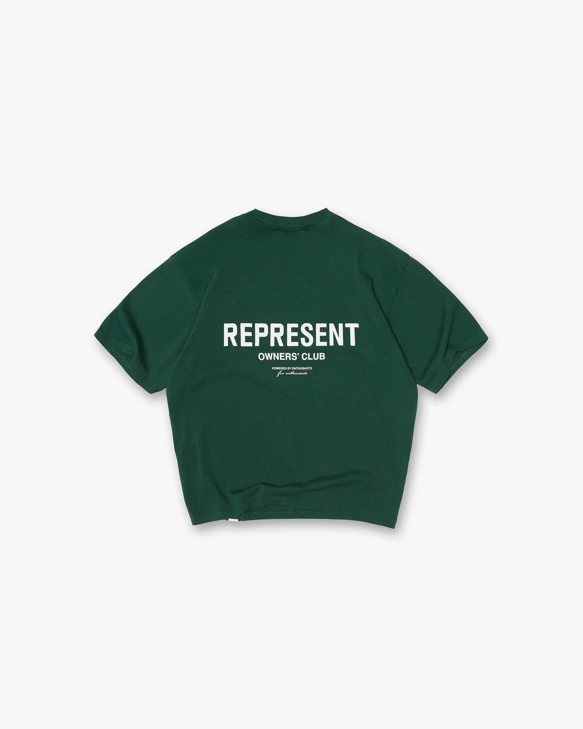 REPRESENT OWNERS CLUB T-SHIRT - RACING GREEN