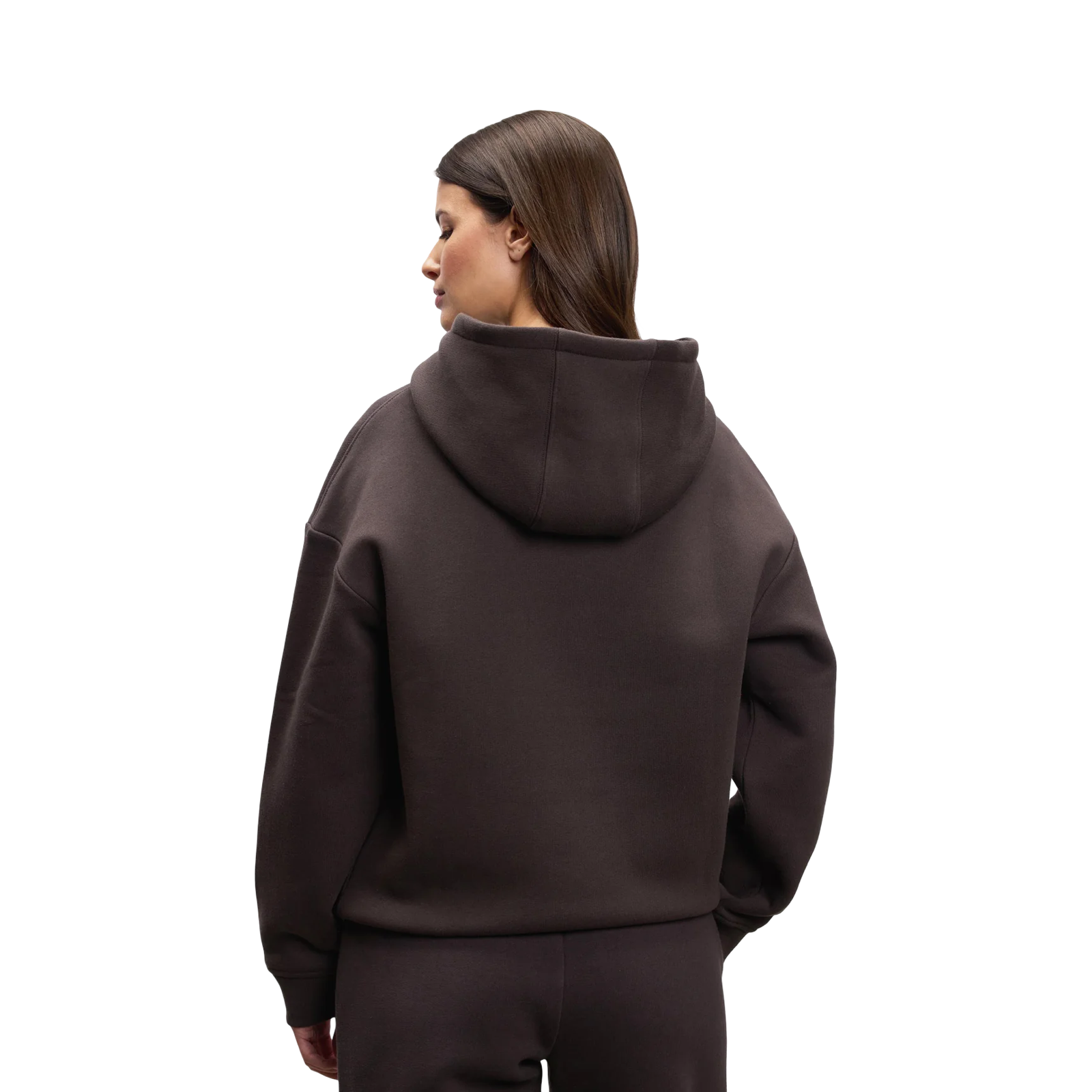 ARNE RELAXED HOODIE BROWN