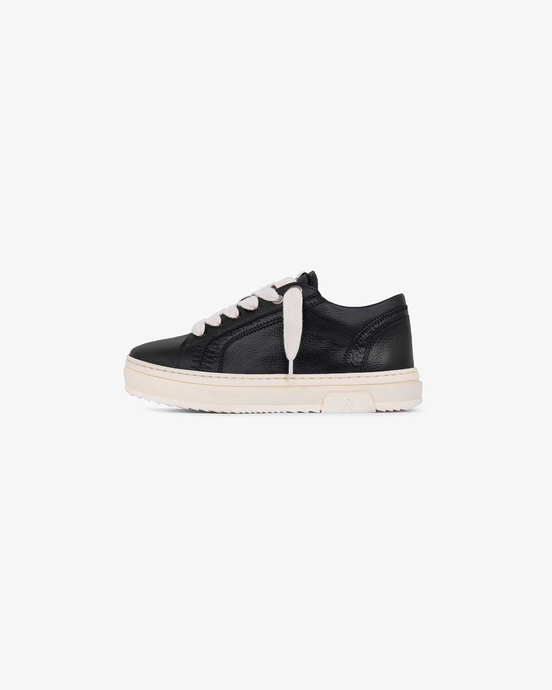 HTN LOW TUMBLED LEATHER - BLACK