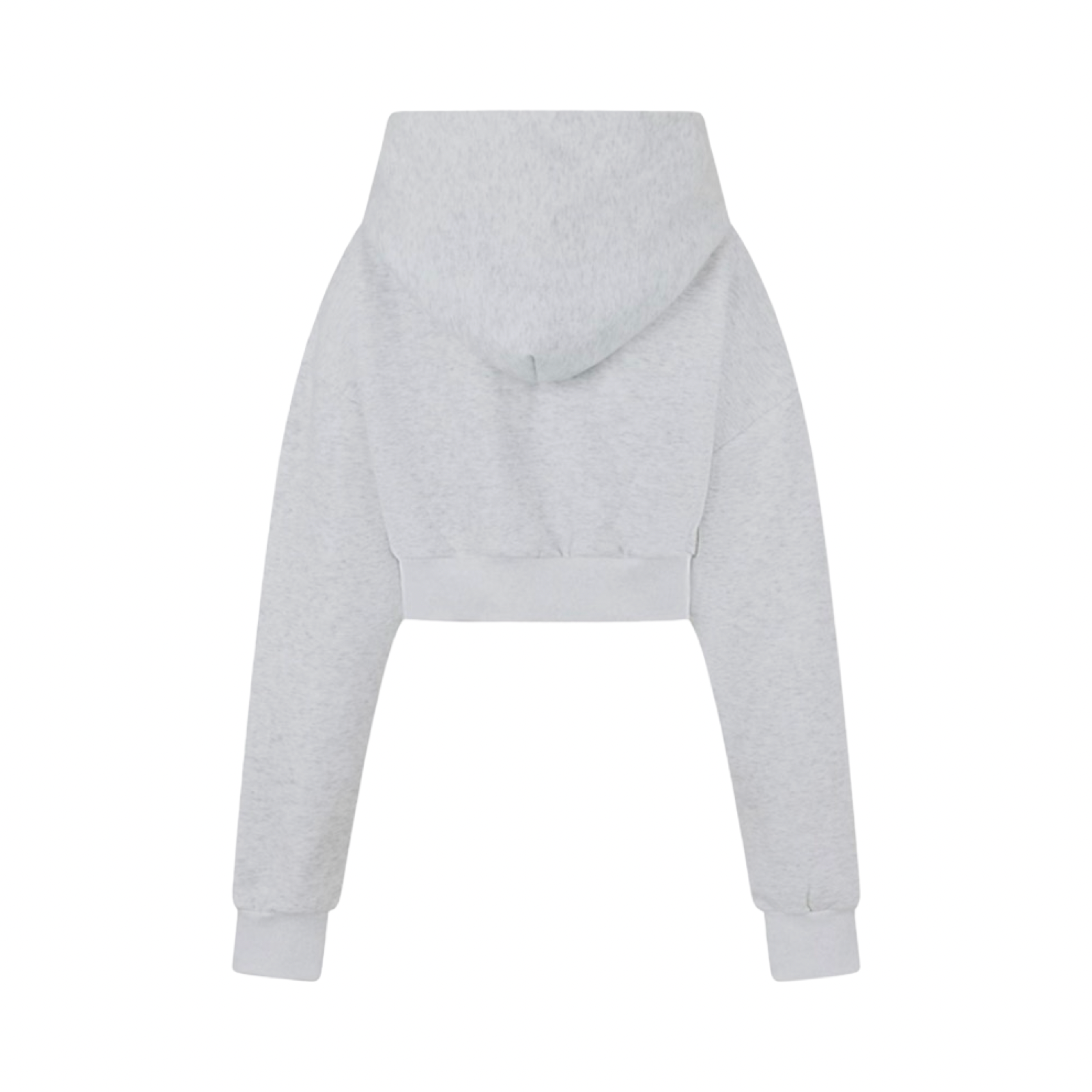 MARS THE LABEL CLASSIC CROPPED ZIP HOODIE