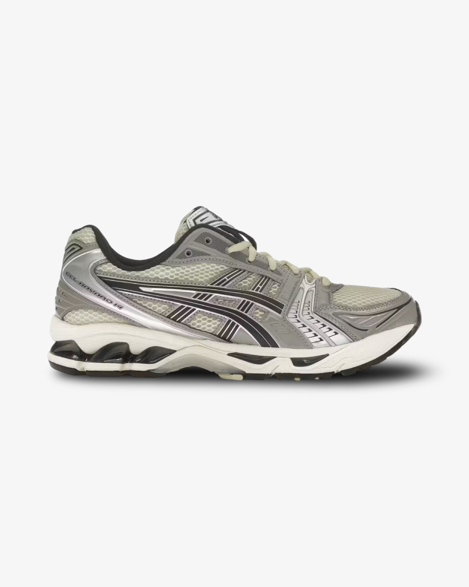 ASICS GEL KAYANO 14 OYSTER WHITE STEEPLE GREY
