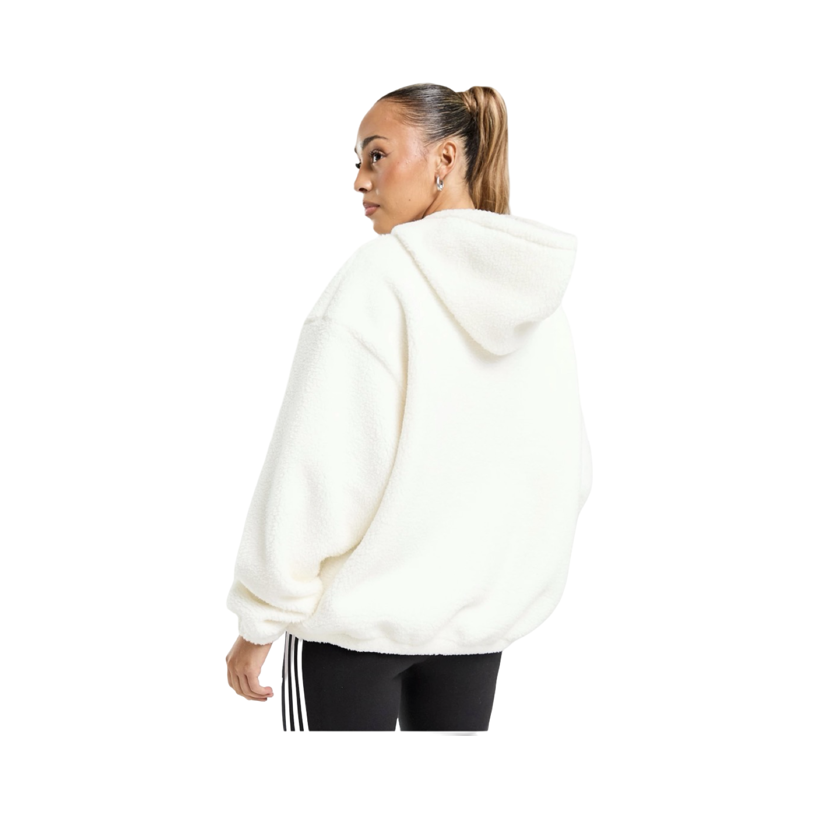 ADIDAS ORIGINALS TEDDY OVERHEAD HOODIE