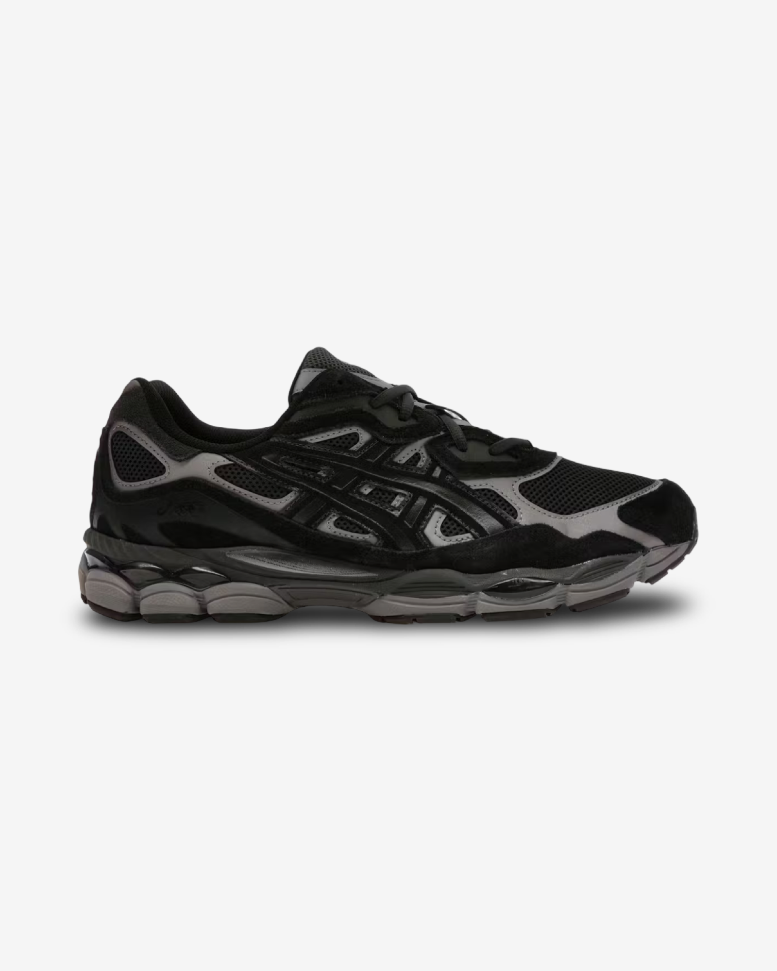 ASICS GEL NYC GRAPHITE GREY BLACK trainer product image