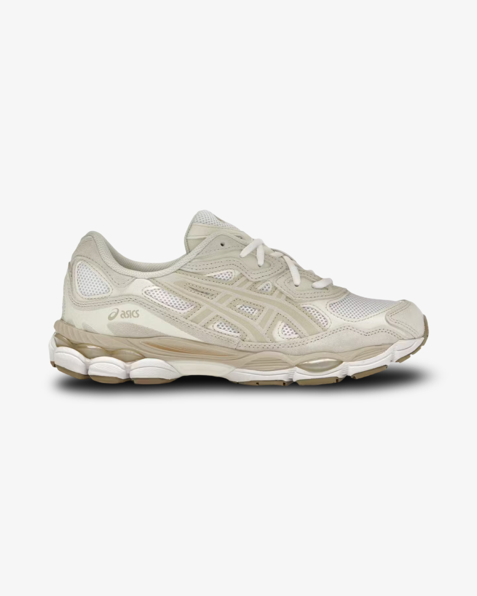 ASICS GEL NYC WHITE FEATHER GREY trainer product image