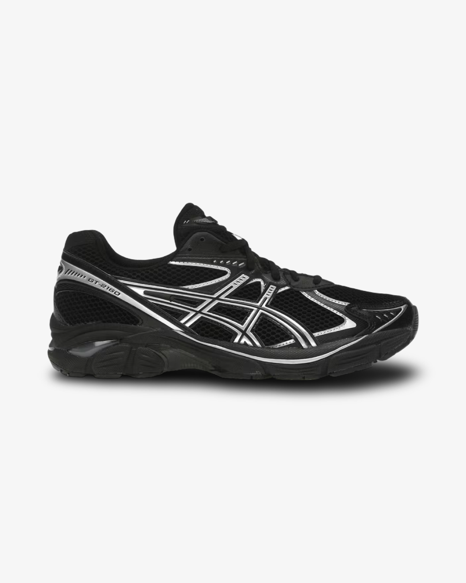 ASICS GT-2160 BLACK PURE SILVER trainer product image