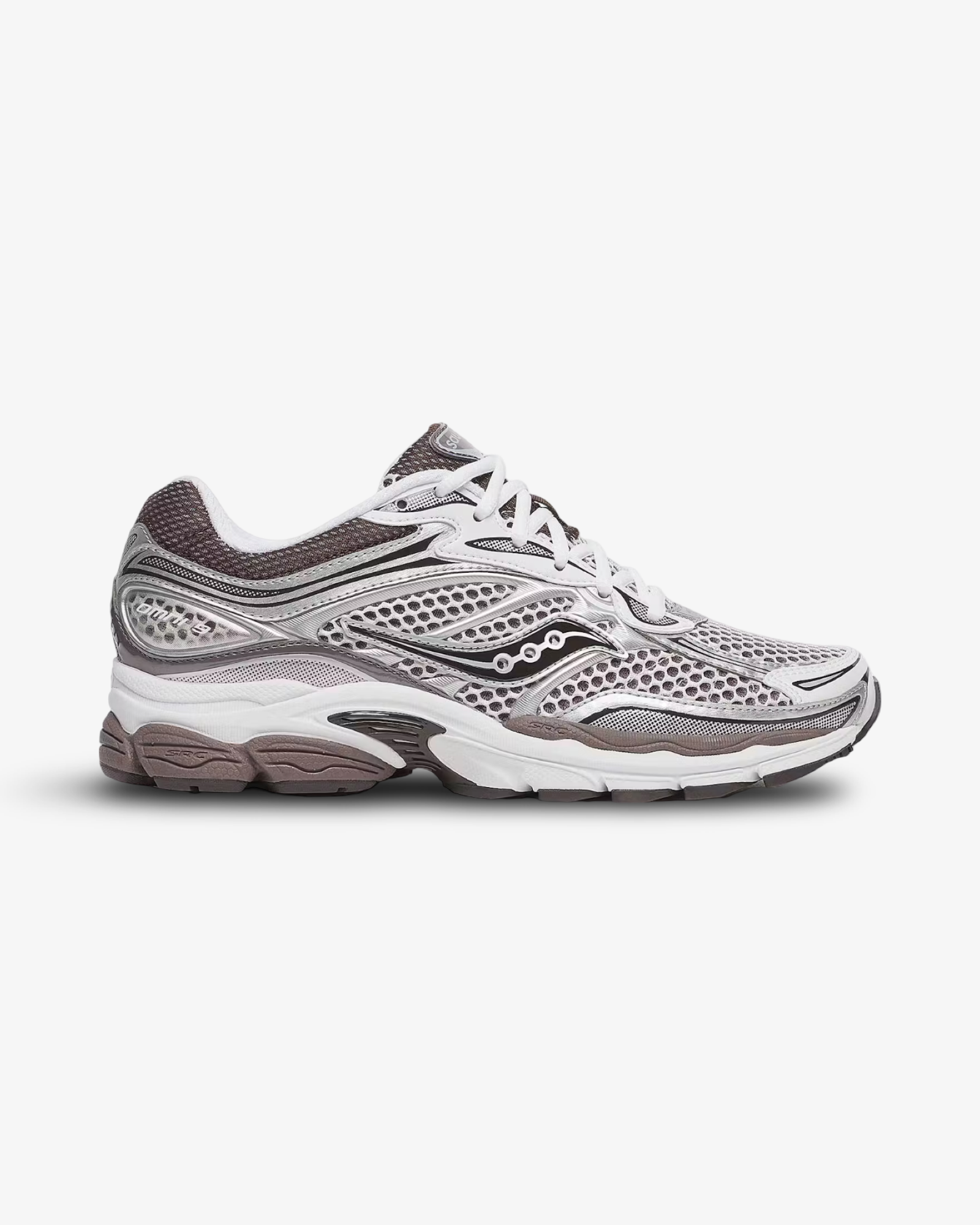 SAUCONY PROGRID OMNI 9 WHITE BROWN trainer product image
