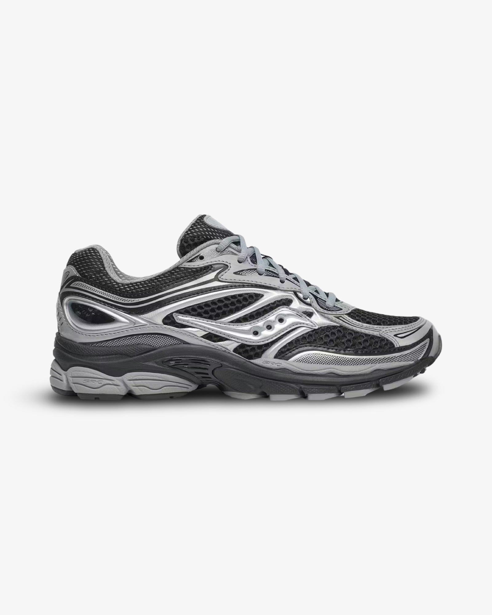 SAUCONY PROGRID OMNI 9 BLACK SILVER GREY trainer product image