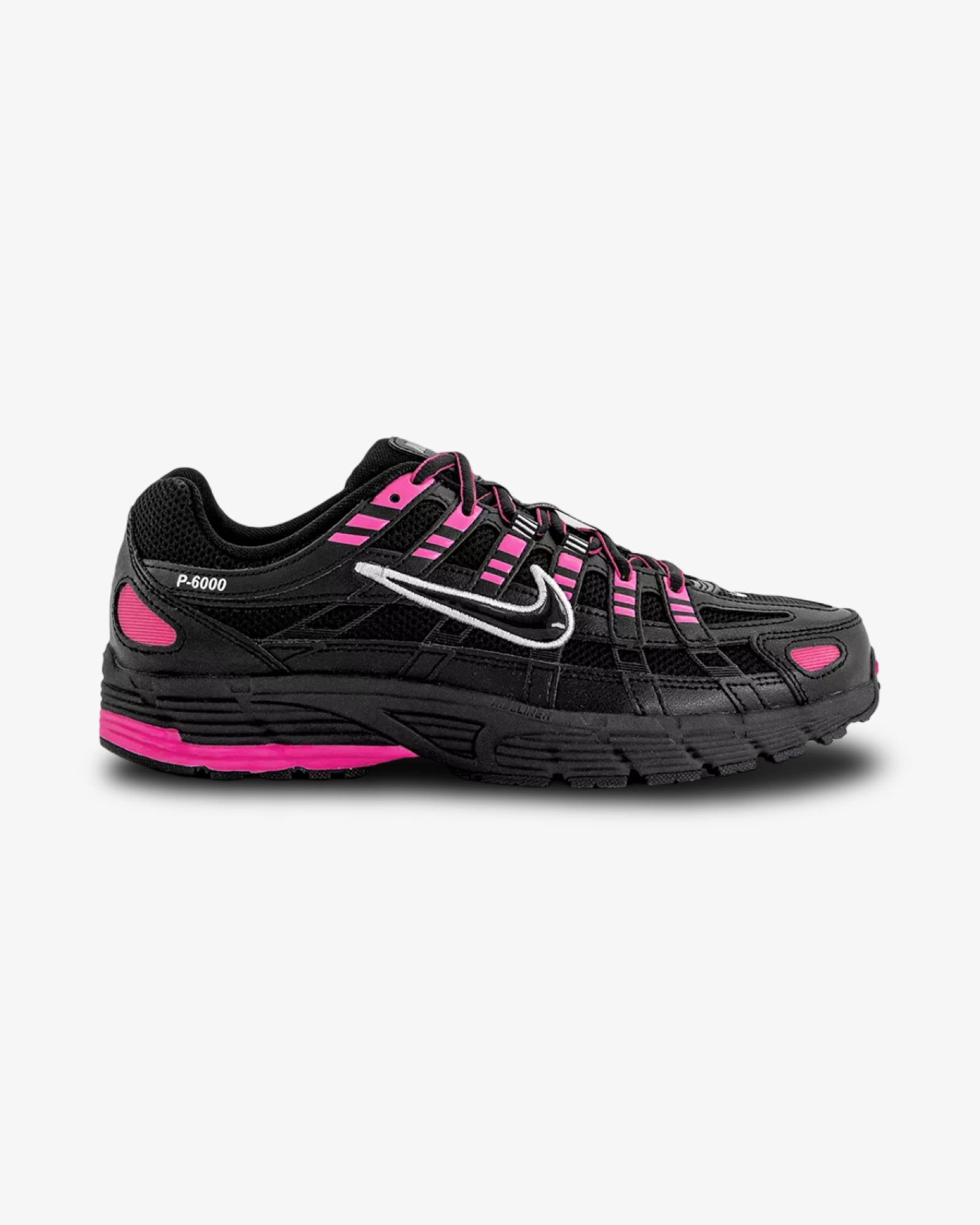 NIKE P-6000 PINK BLAST BLACK METALLIC SILVER trainer product image