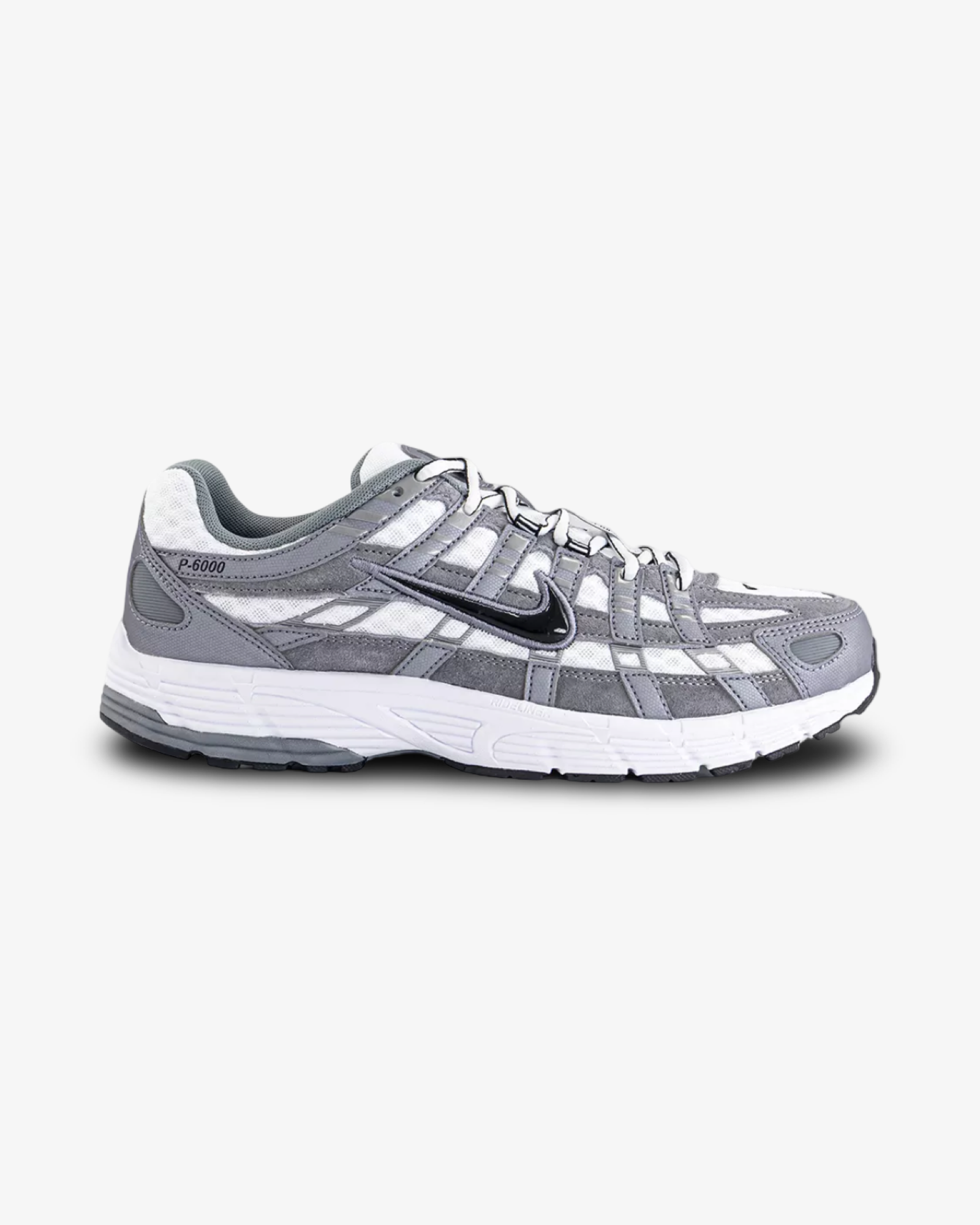 NIKE P-6000 WHITE BLACK METALLIC COOL GREY COOL GREY trainer product image