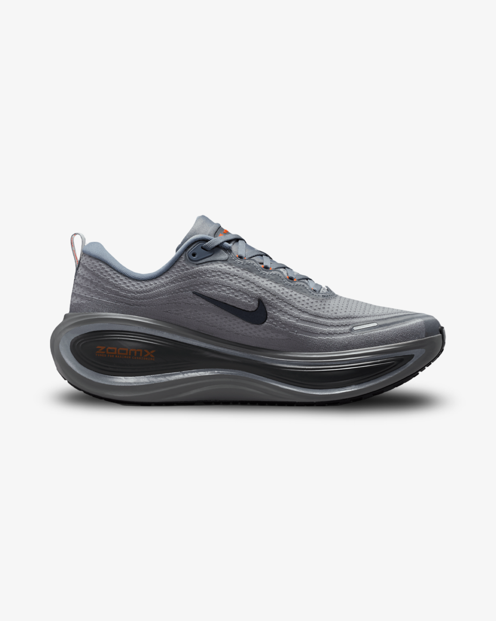 Nike Zoom Vomero Plus Black Safety Orange-Metallic Cool Grey trainer product image