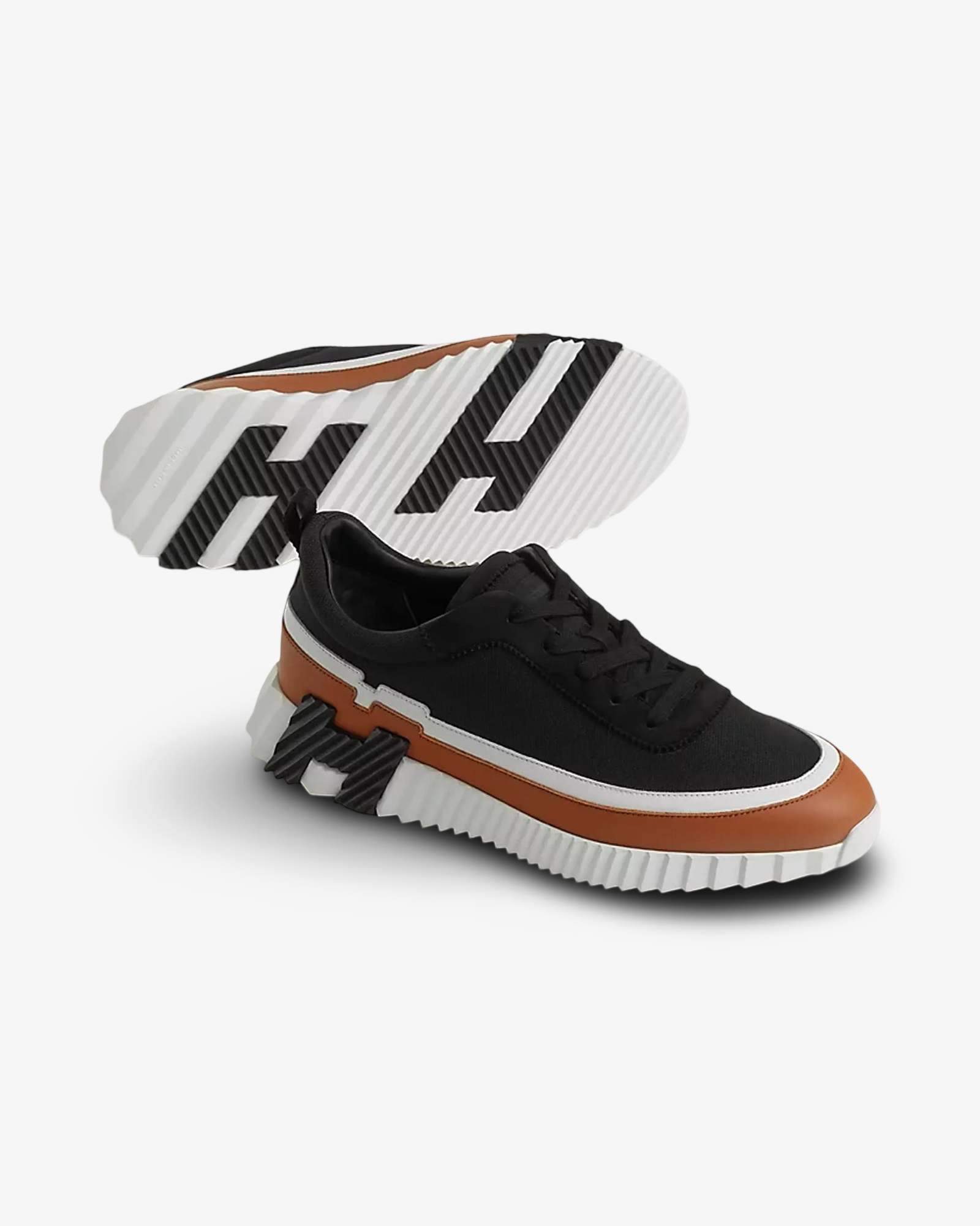 HERMÈS PARIS BOUNCING SNEAKER MULTICOLOUR NOIR