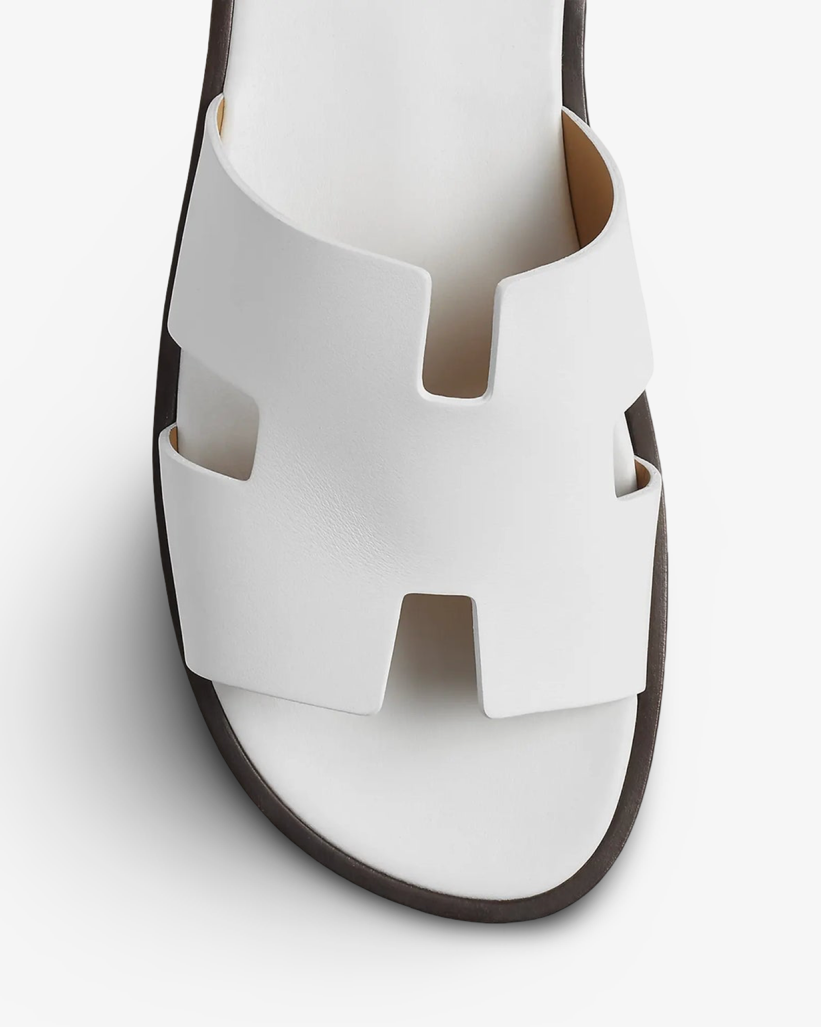HERMÈS PARIS IZMIR SANDAL - WHITE