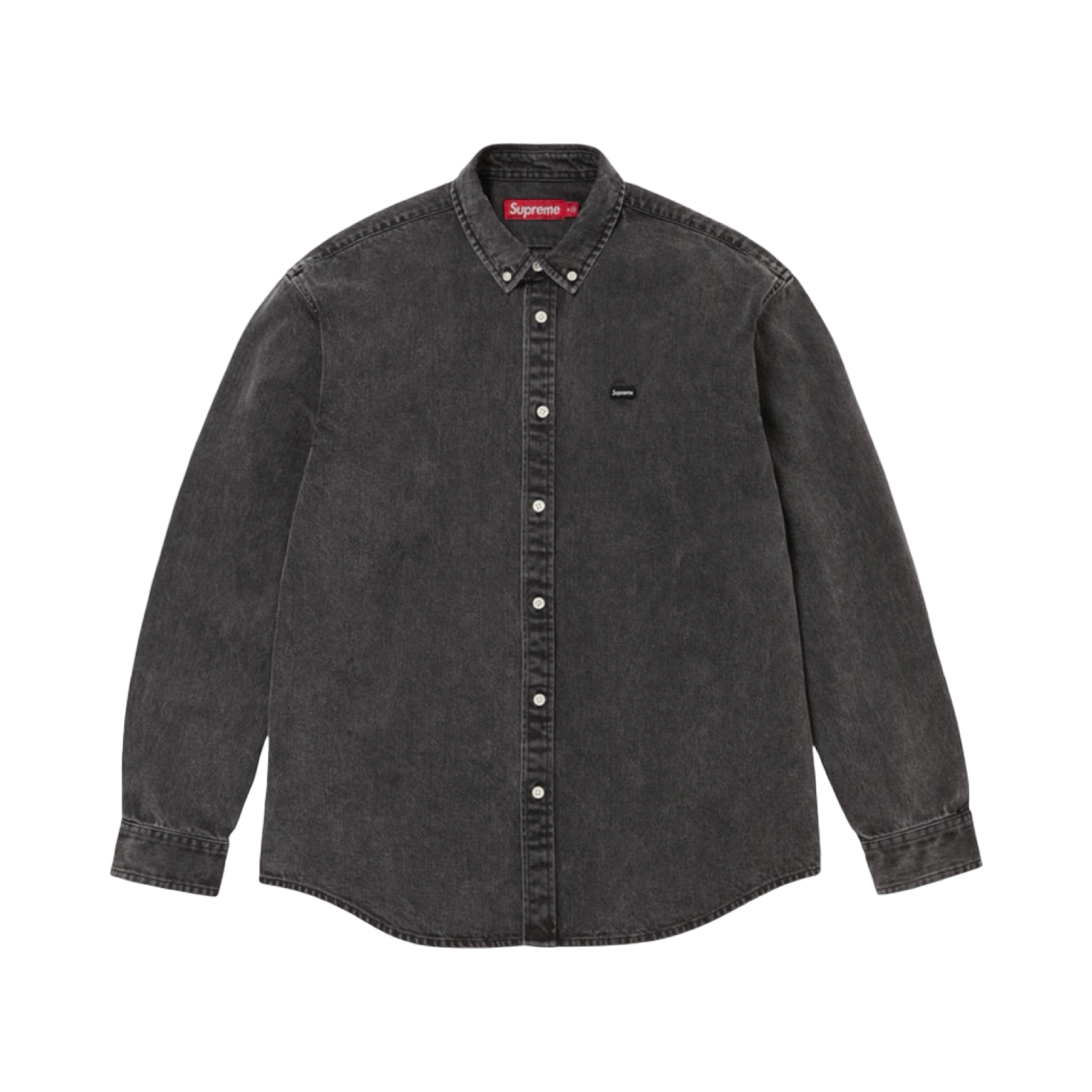 SUPREME SMALL BOX DENIM SHIRT - BLACK