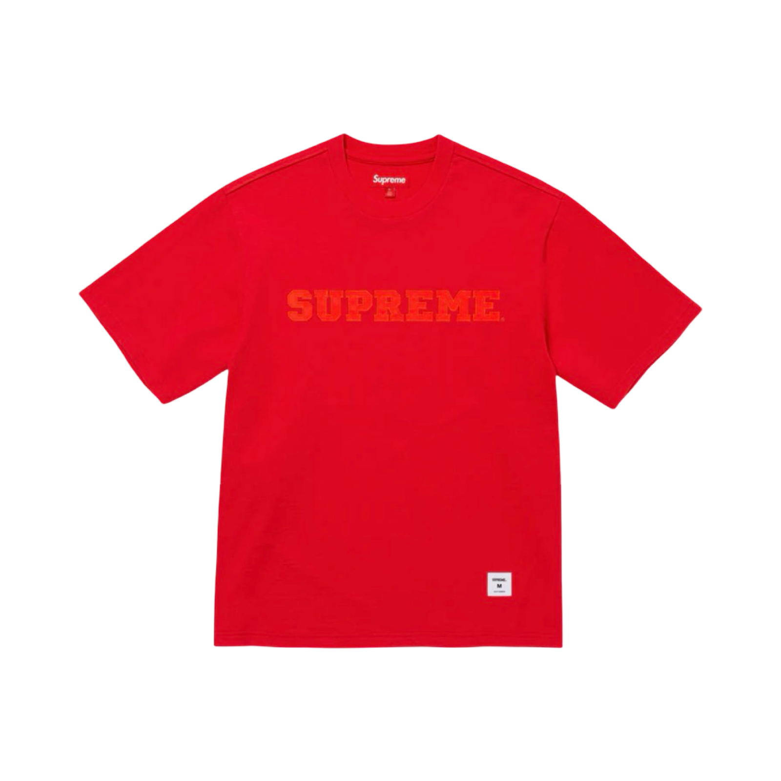 SUPREME COLLEGIATE APPLIQUÉ S/S TOP - RED