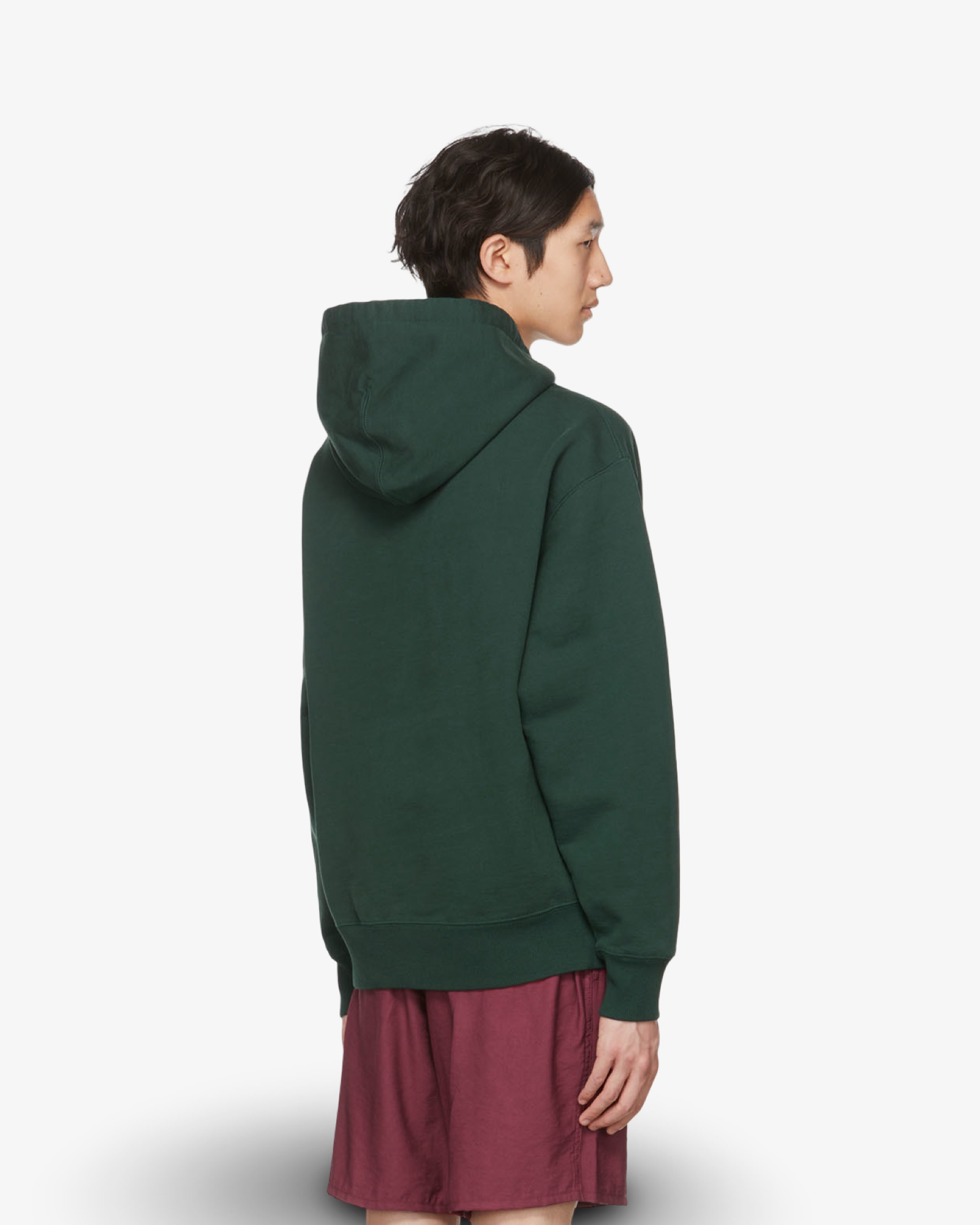 AMI PARIS DE COEUR HOODIE - GREEN