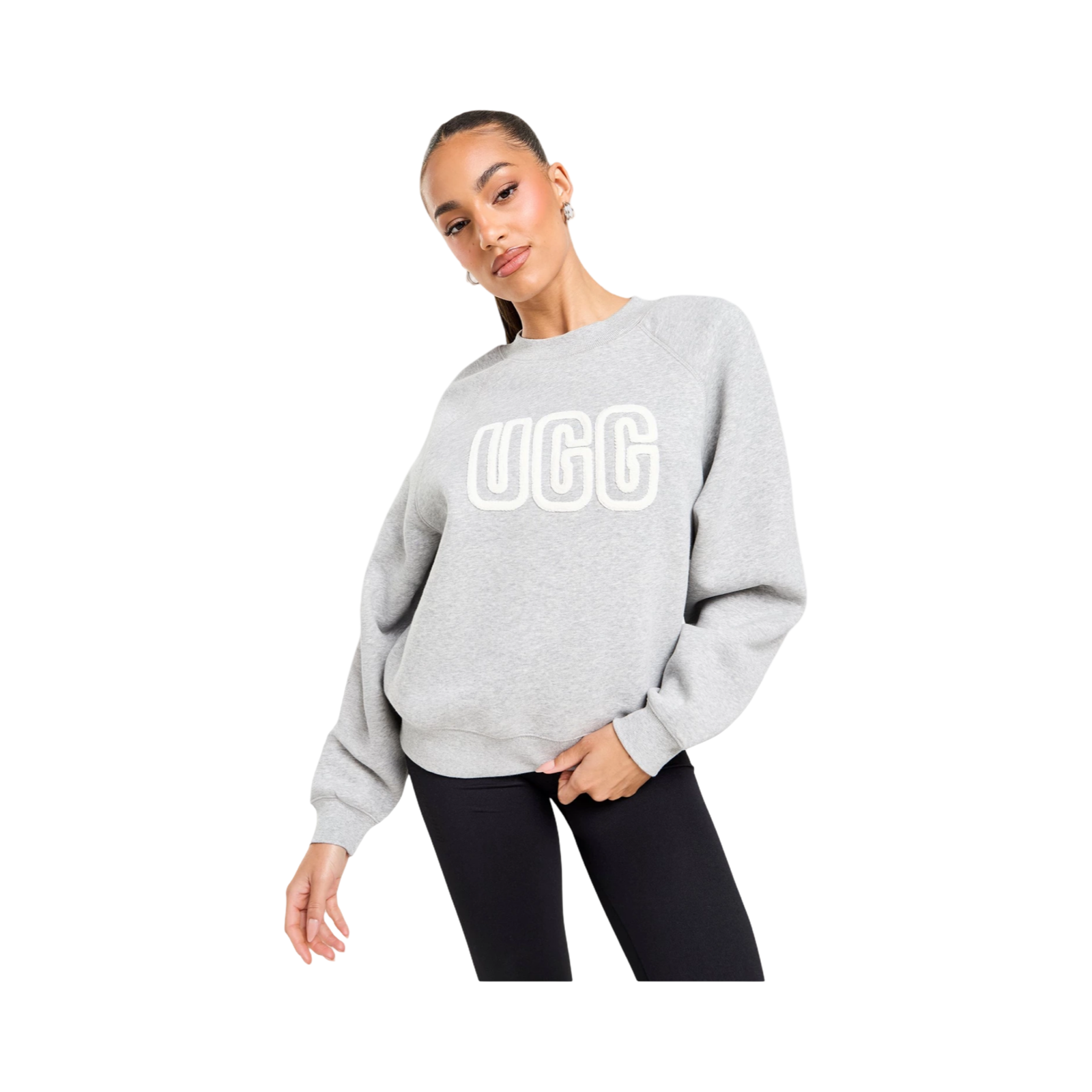 UGG COSY LOGO CREW SWEATSHIRT